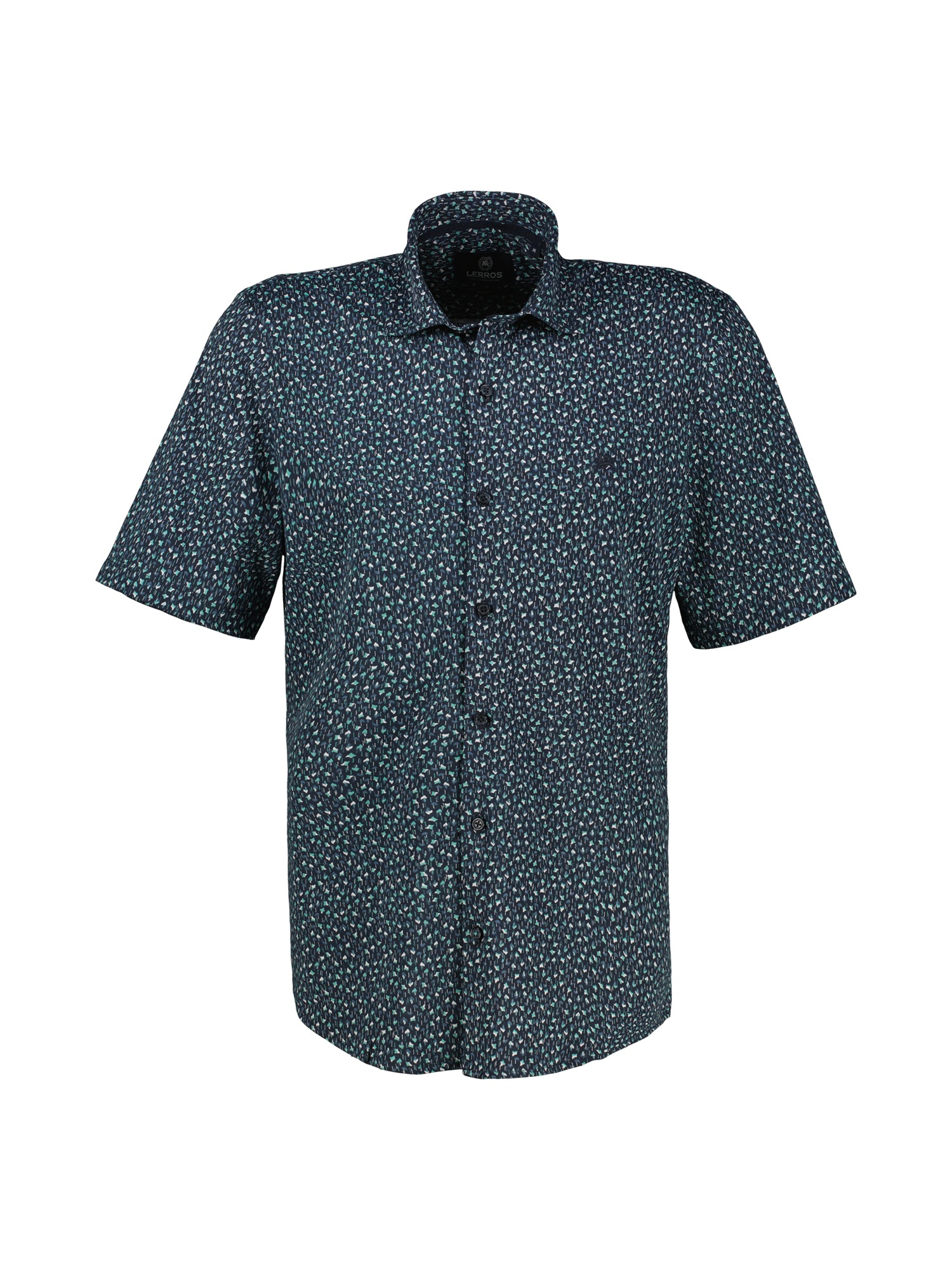 LERROS Kurzarmhemd "Jerseyhemd für Herren, sommerlich gemustert" günstig online kaufen