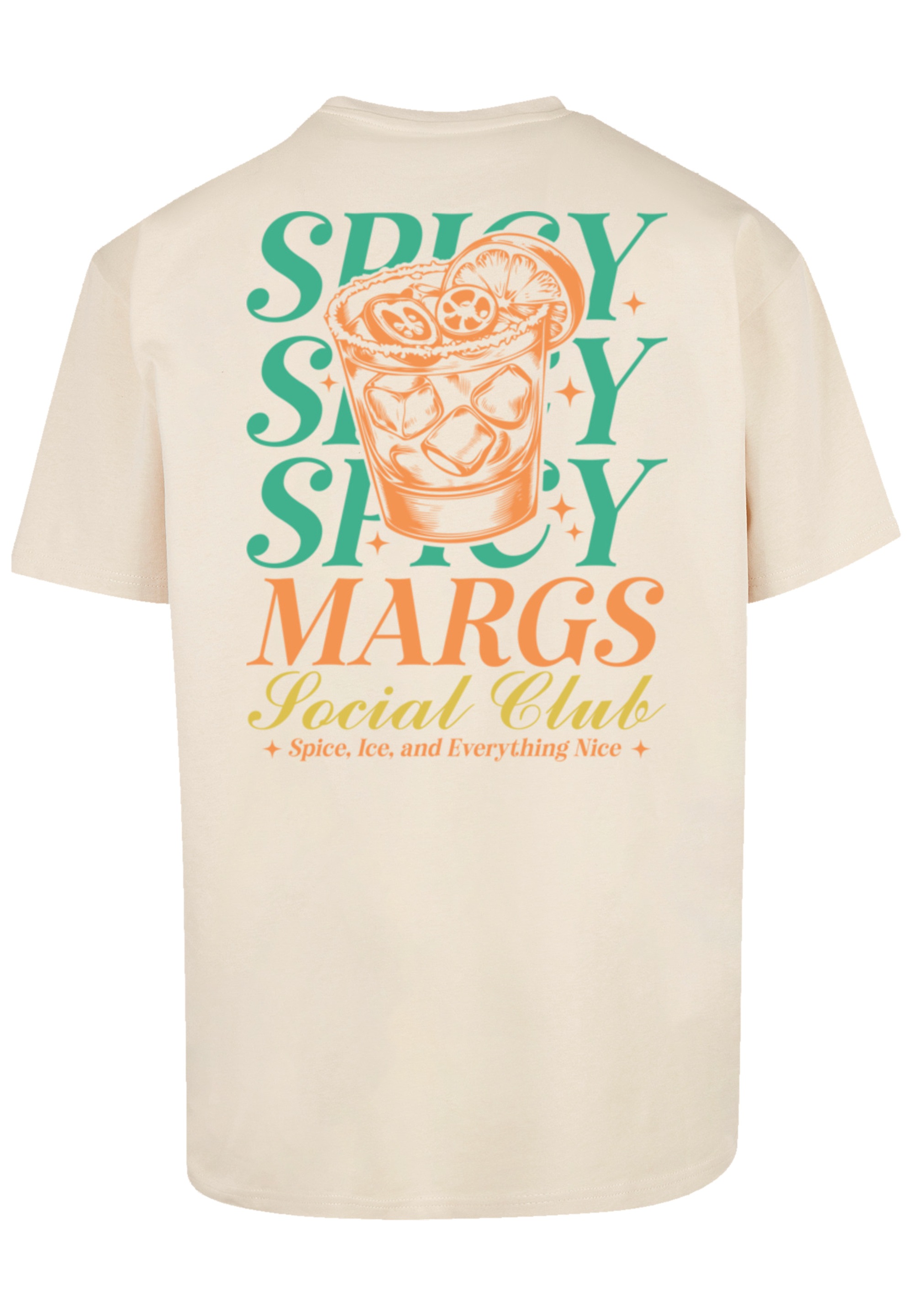 F4NT4STIC T-Shirt »Spicy Margarita Social Club«, Premium Qualität