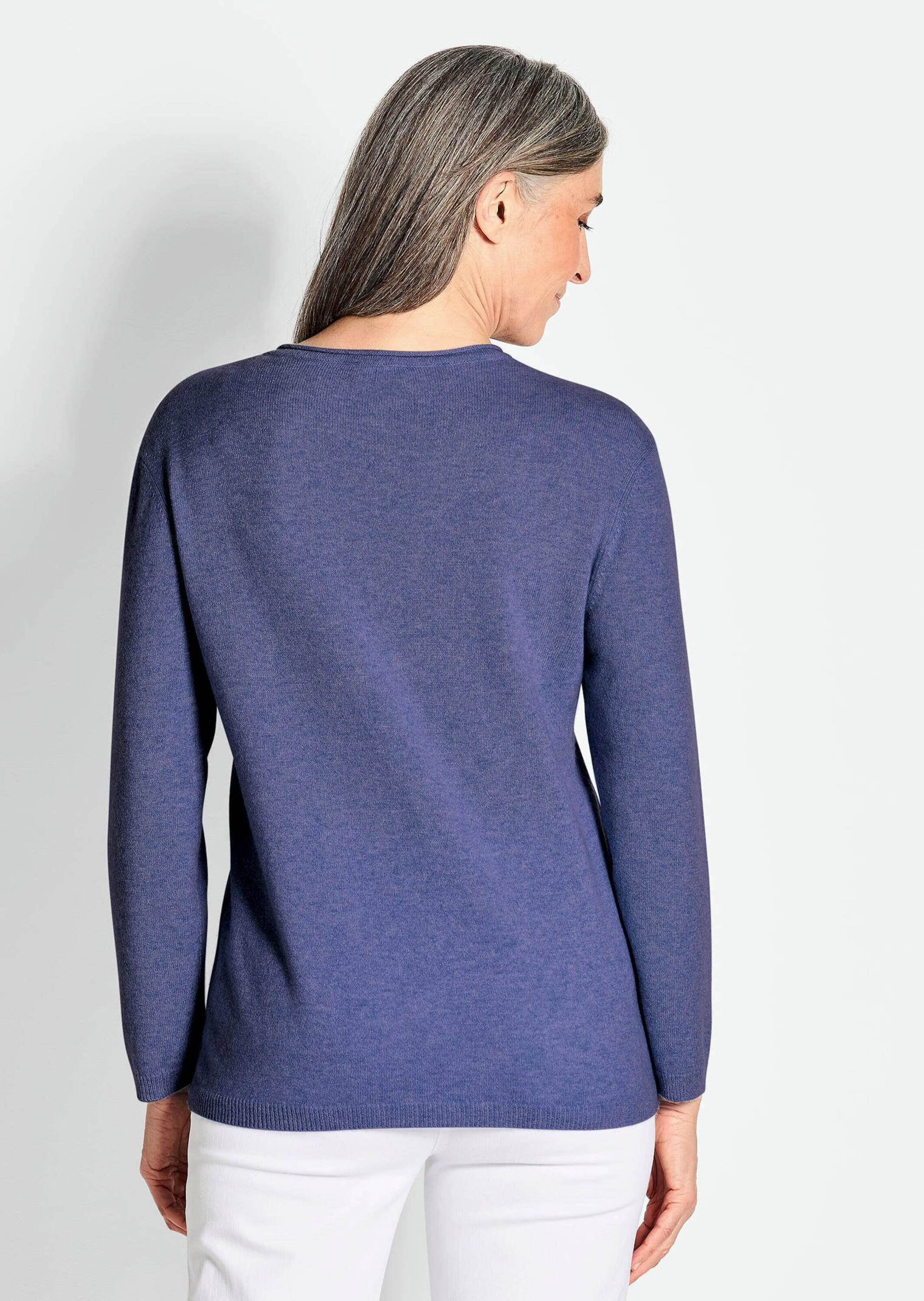 GOLDNER Strickpullover »Kaschmirpullover mit V-Ausschnitt Kaschmirpullover mit V-Ausschnitt«