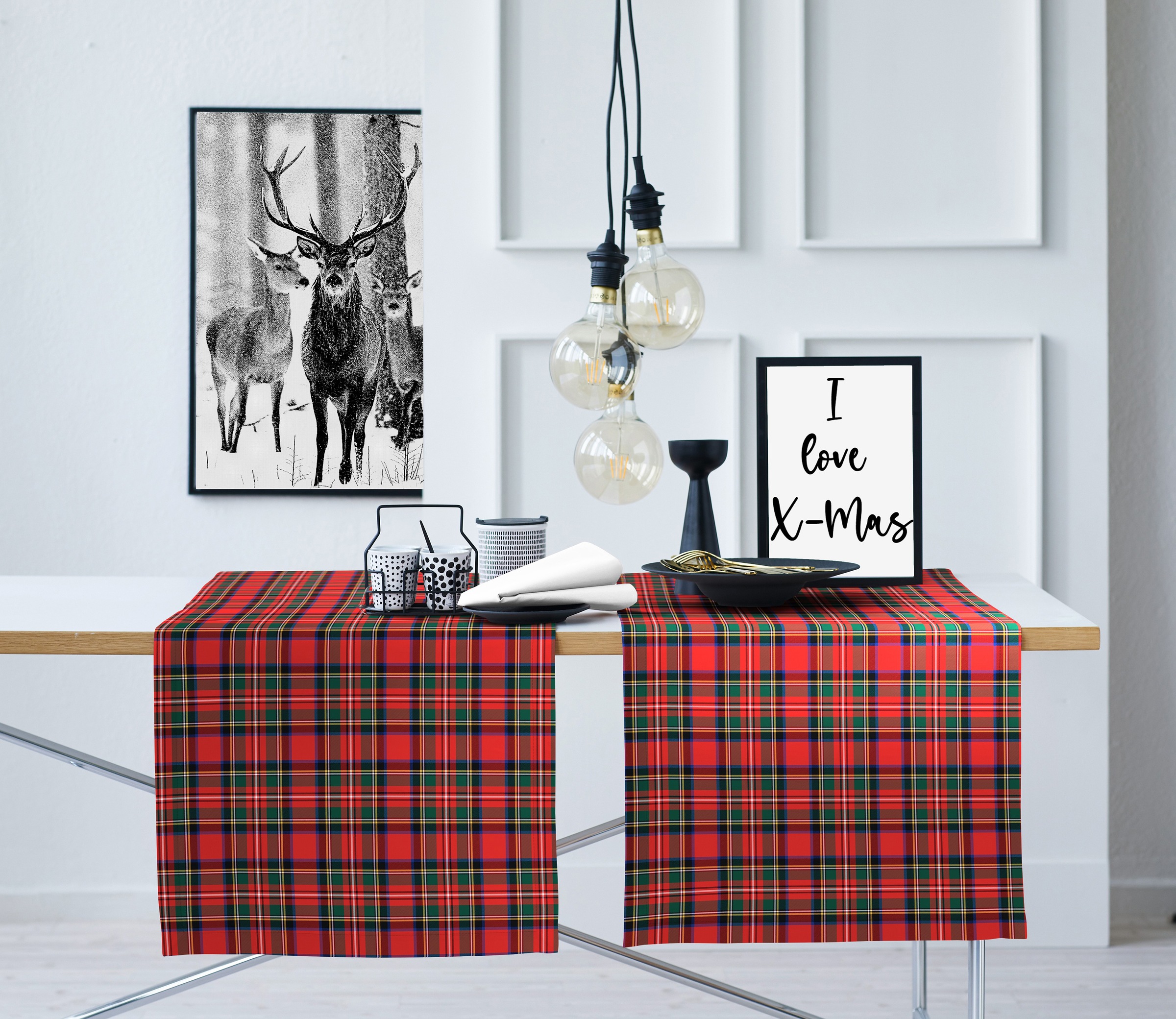 APELT Tischläufer "9539 WINTERWELT, Weihnachtsdeko, Weihnachten" Digitaldru günstig online kaufen