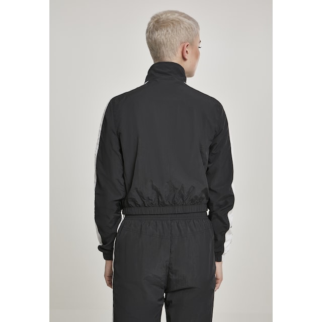 URBAN CLASSICS Outdoorjacke »Damen Ladies Short Striped Crinkle Track Jacket«,  (1 St.) online kaufen | BAUR