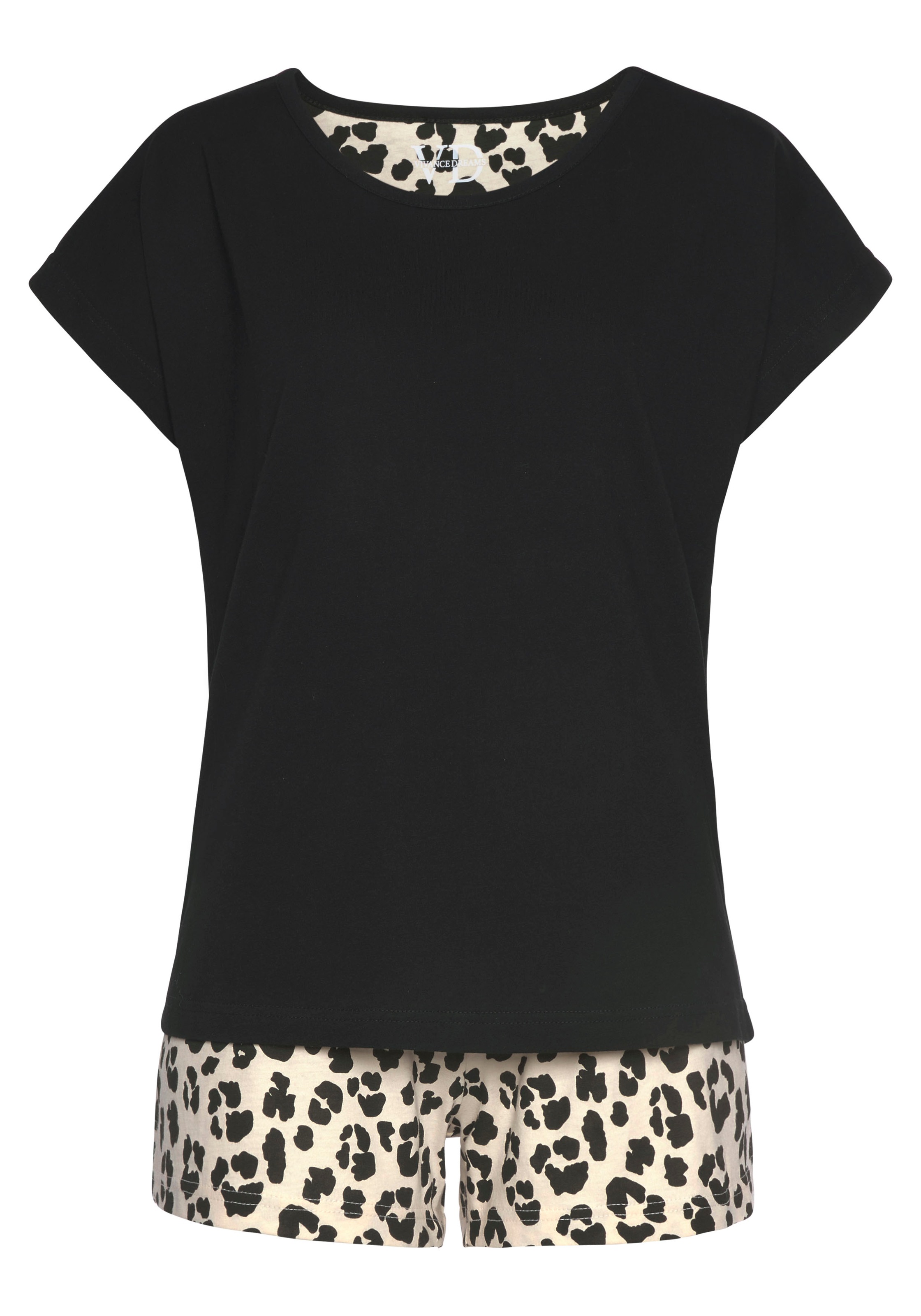 Vivance Dreams Shorty, mit Animal-Print günstig online kaufen