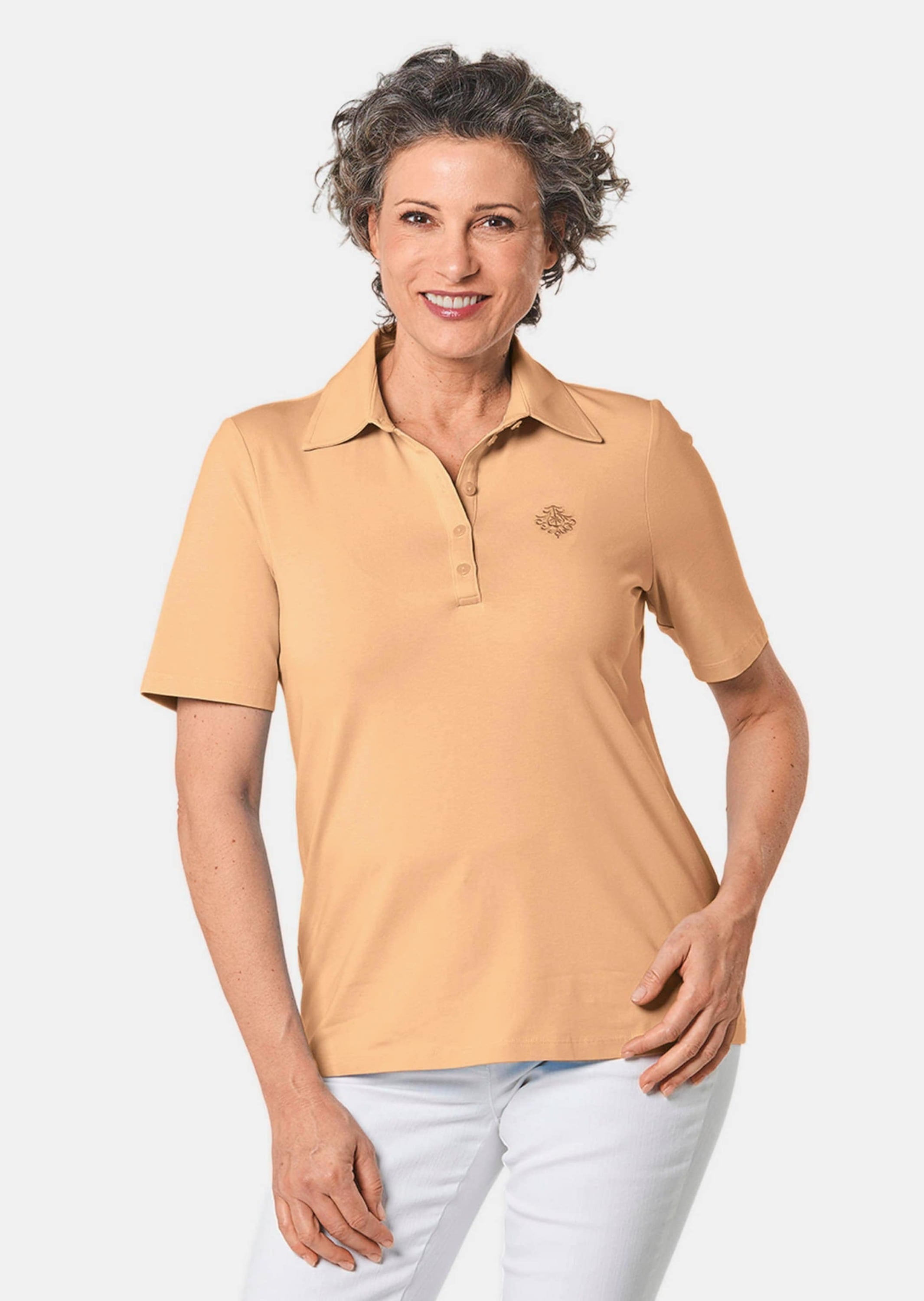 GOLDNER Poloshirt »Poloshirt Stretchbequemes Poloshirt«