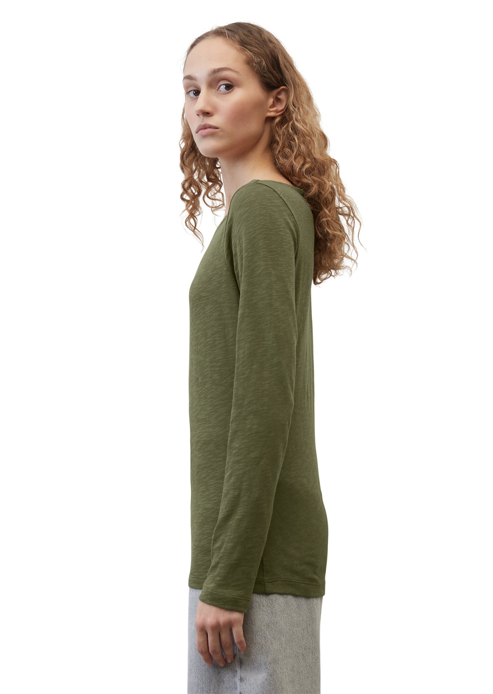 Marc O'Polo Langarmshirt »aus Organic Cotton Slub Jersey«