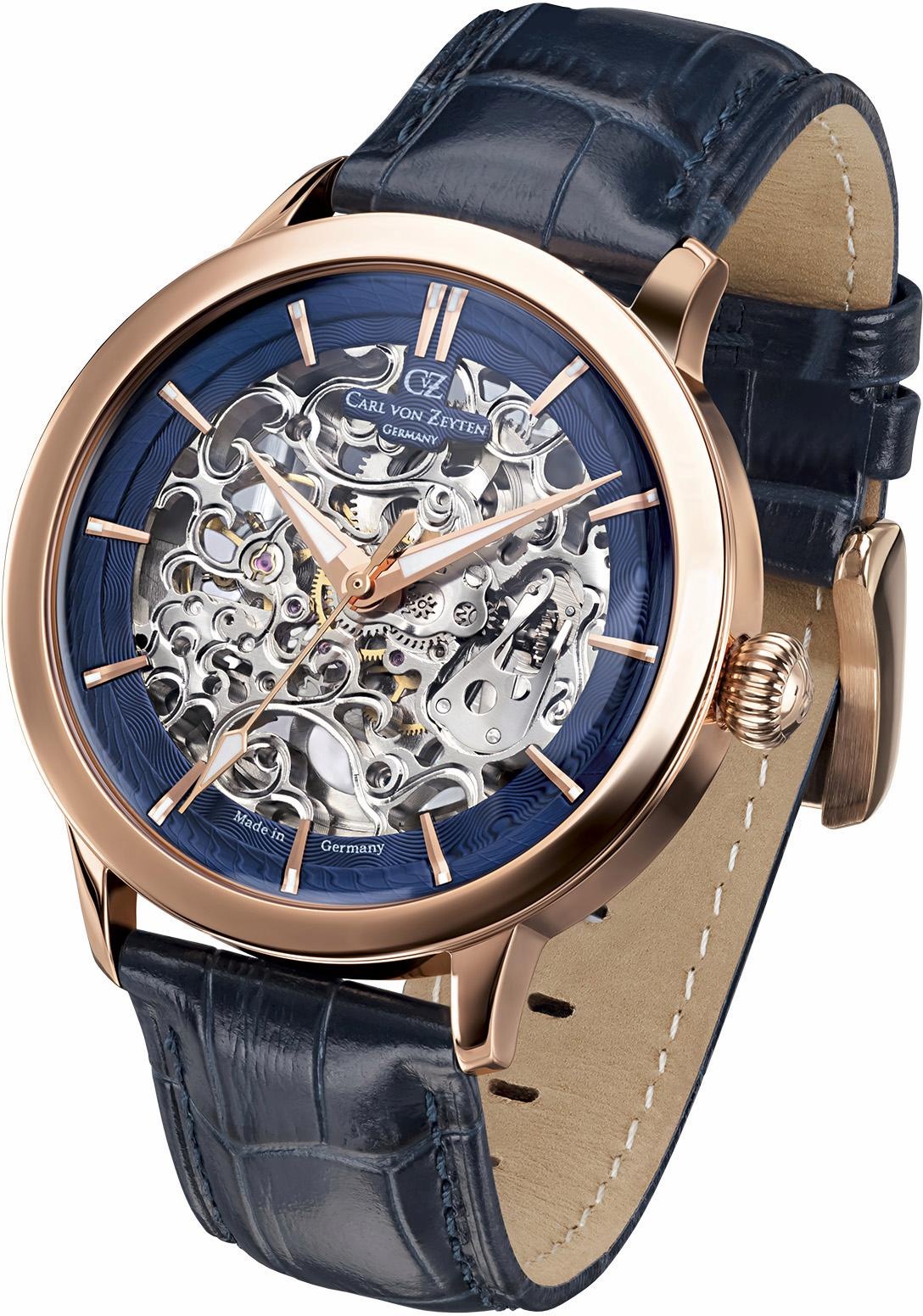 Carl von Zeyten Automatikuhr »Triberg CVZ0013RBL« Armb...