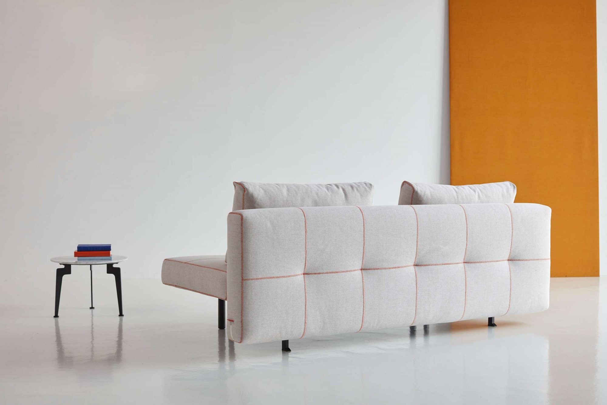 INNOVATION LIVING ™ 3-Sitzer »SIGGA X Schlafsofa mit hohen Sitz- und Liegekomfort«, Dekorative Kontrastnähte, detailreiches Design