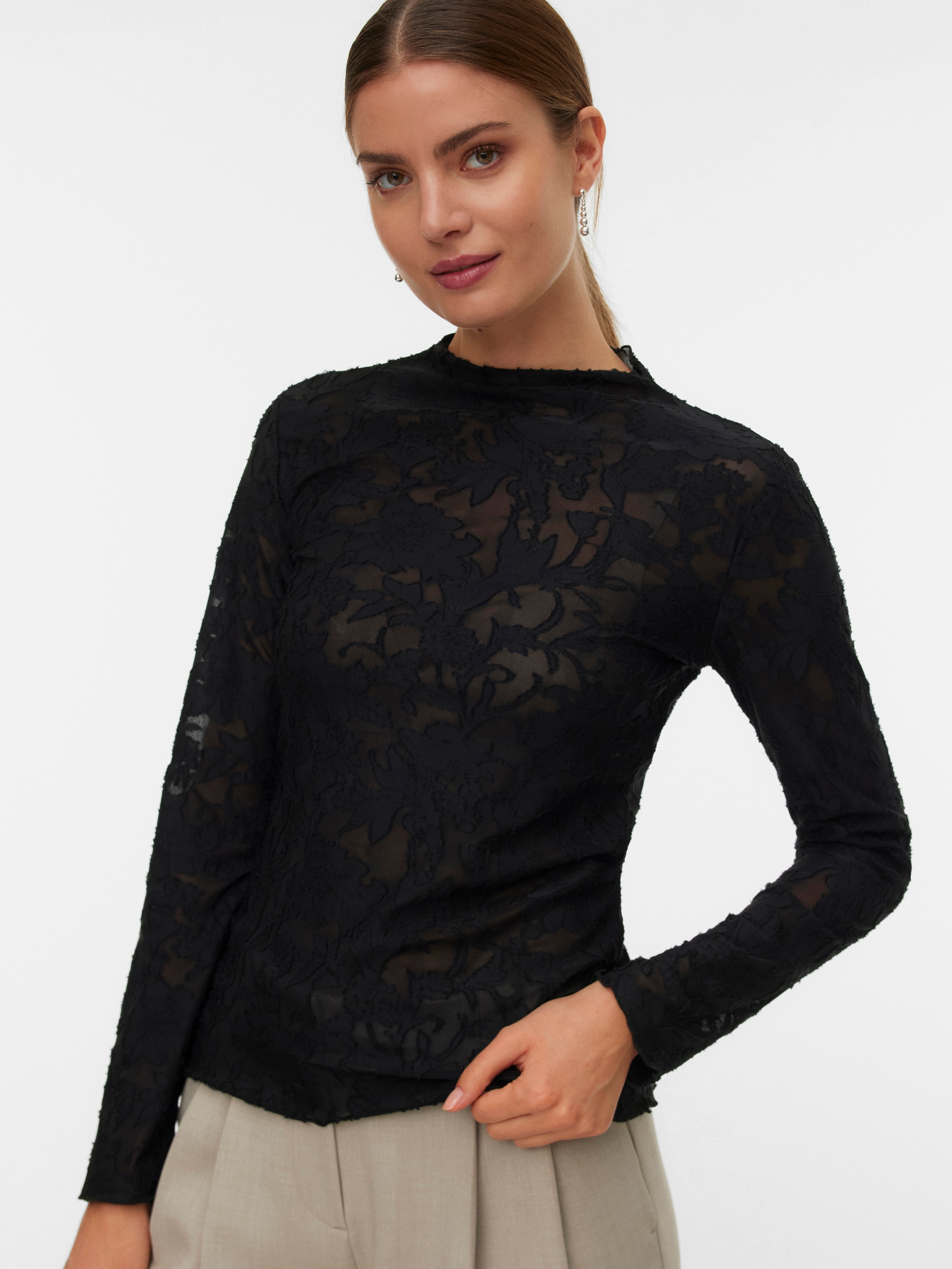 Vero Moda Langarmshirt "VMLAYLA LS TOP JRS NOOS" günstig online kaufen