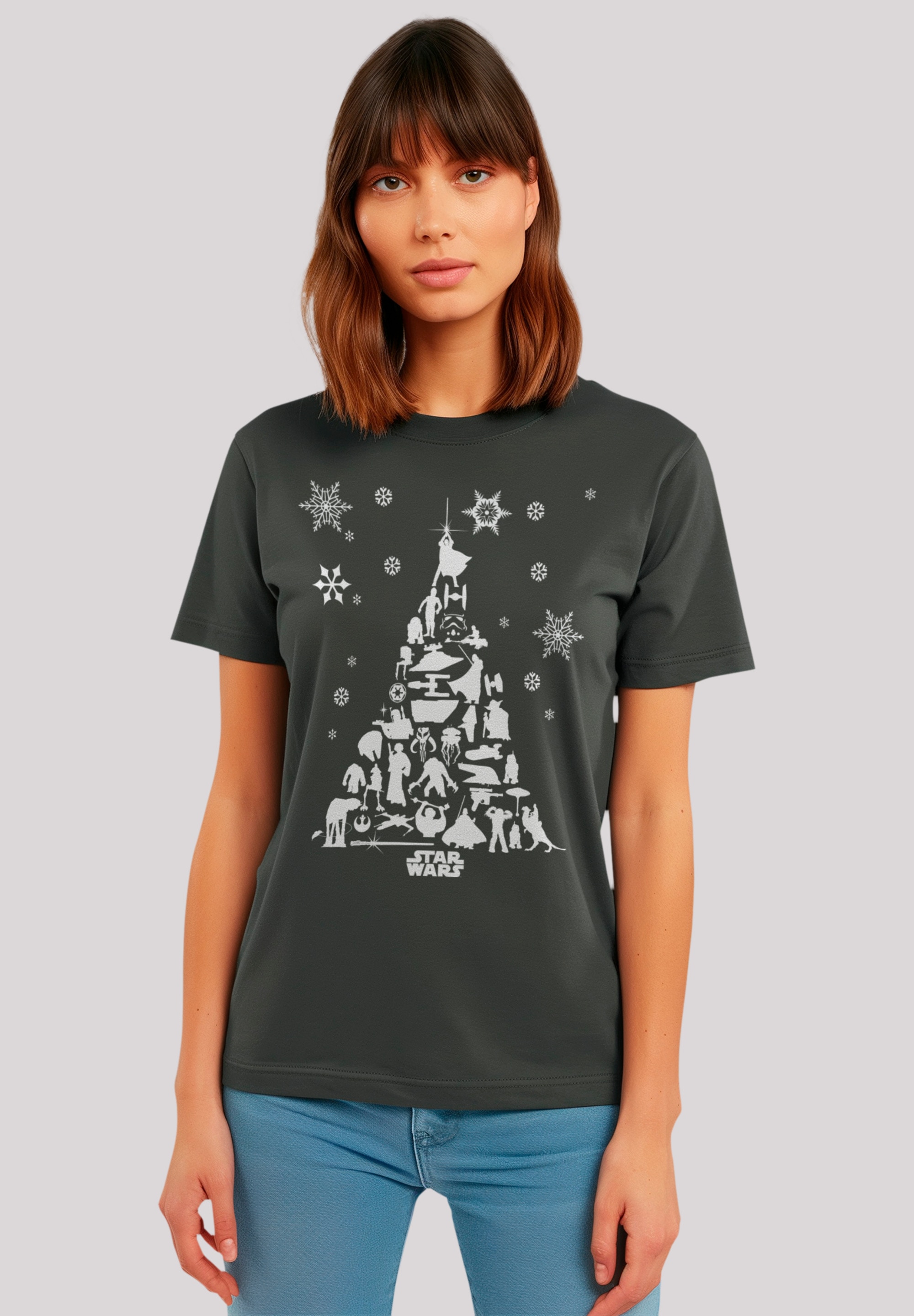 F4NT4STIC T-Shirt "Star Wars Christmas Tree", Premium Qualität günstig online kaufen