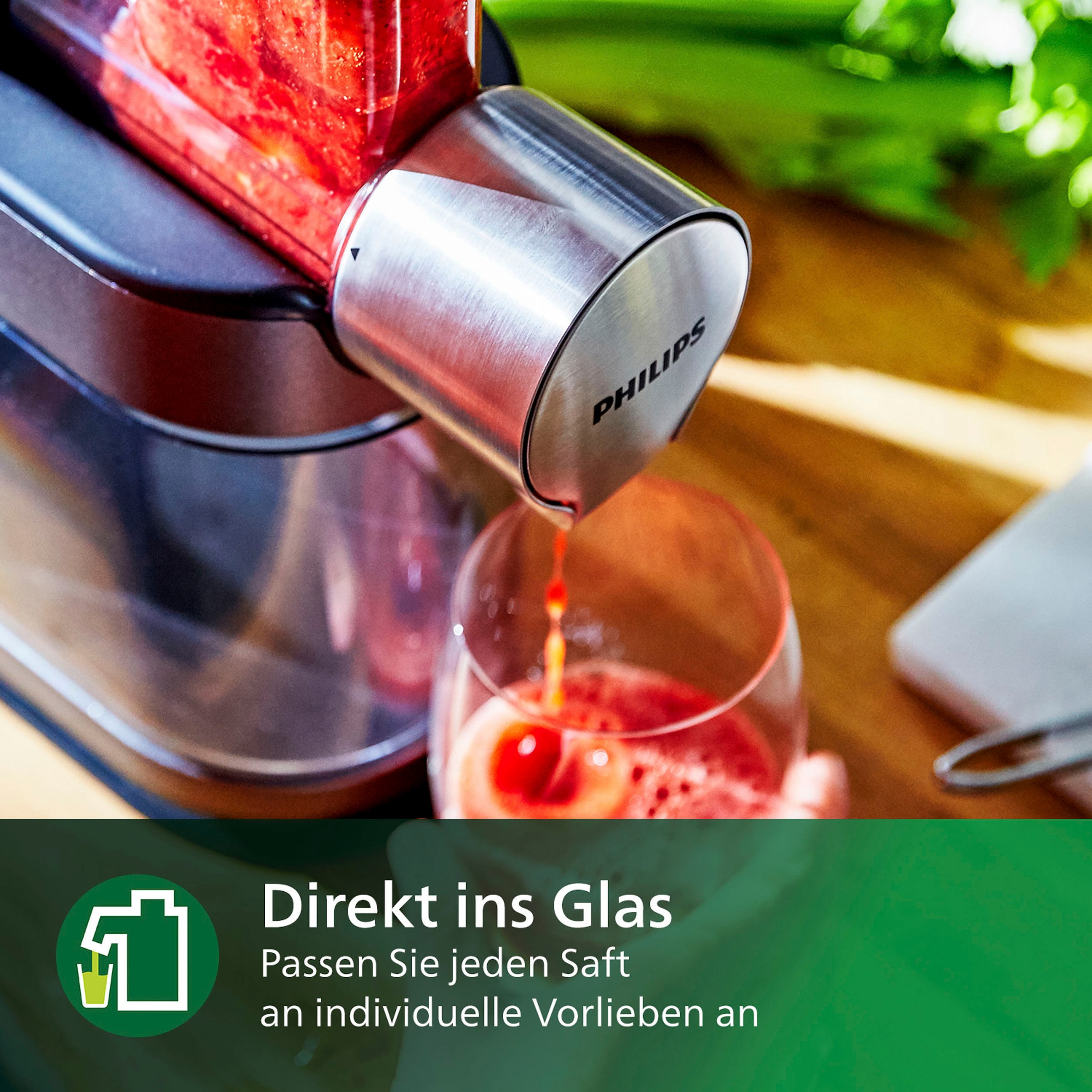 Philips Slow Juicer »HR1949/20«, 200 W, Avance Collection, mit Tropfstop, QuickClean und 1 l Saftbehälter