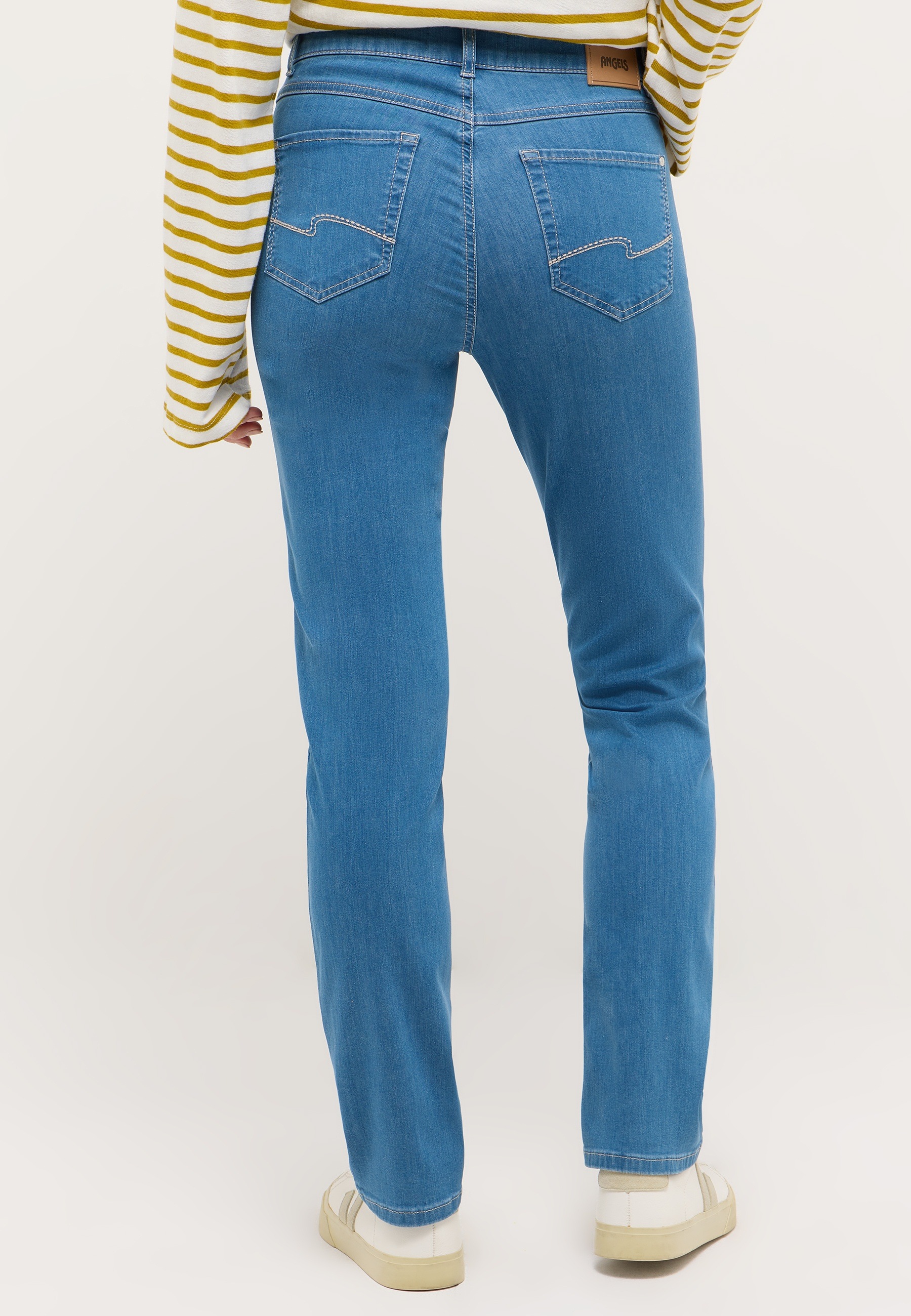 ANGELS Straight-Jeans "CICI" in Slim Fit-Passform günstig online kaufen