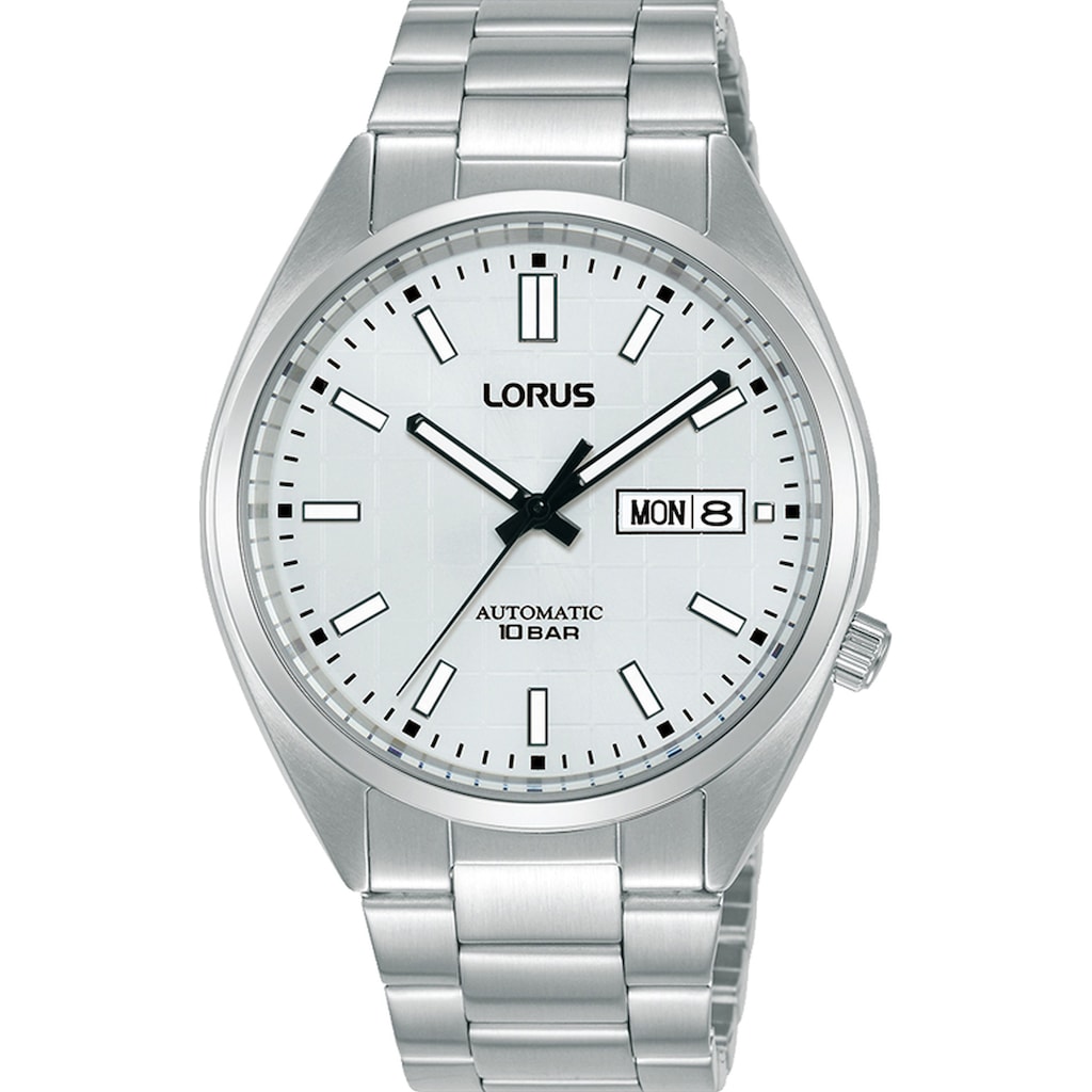 LORUS Automatikuhr »RL497AX9«, Armbanduhr, Herrenuhr, Datum