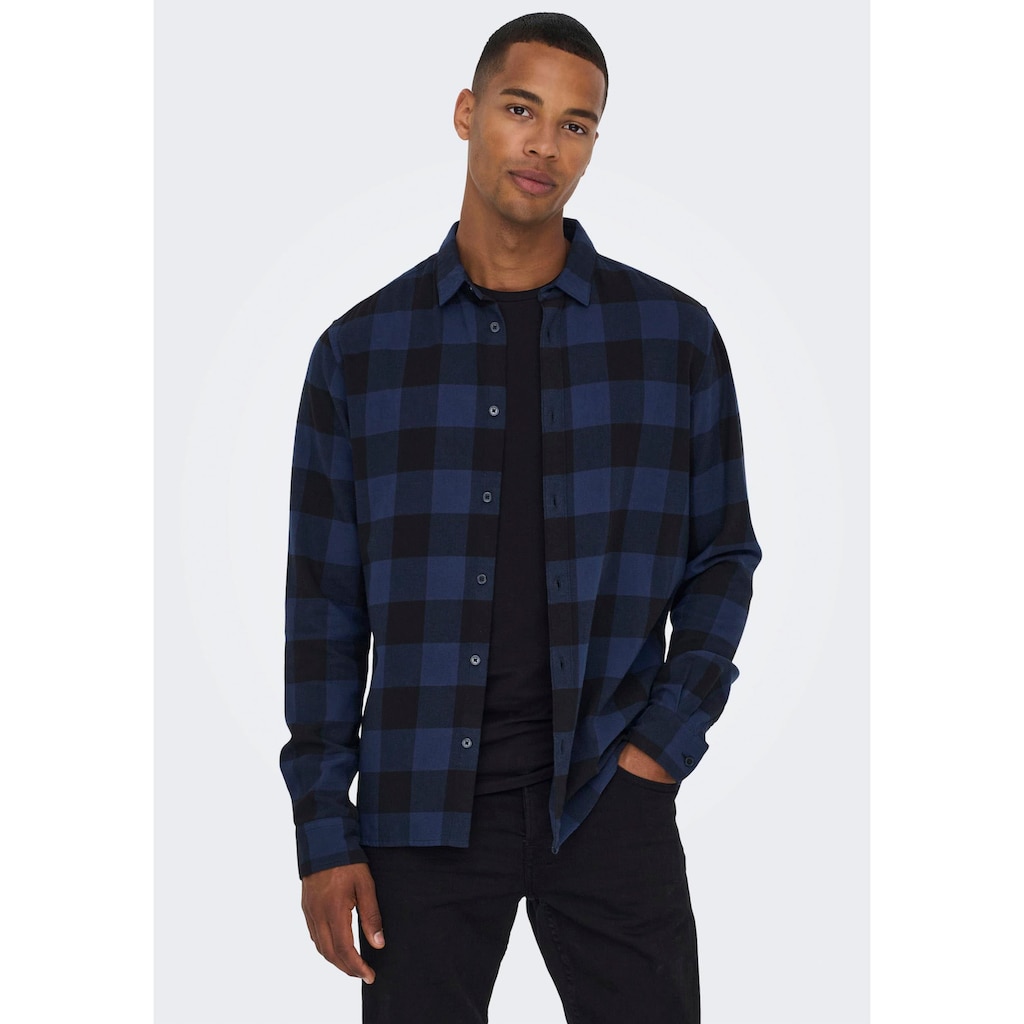 ONLY & SONS Karohemd »GUDMUND LS CHECKED SHIRT«