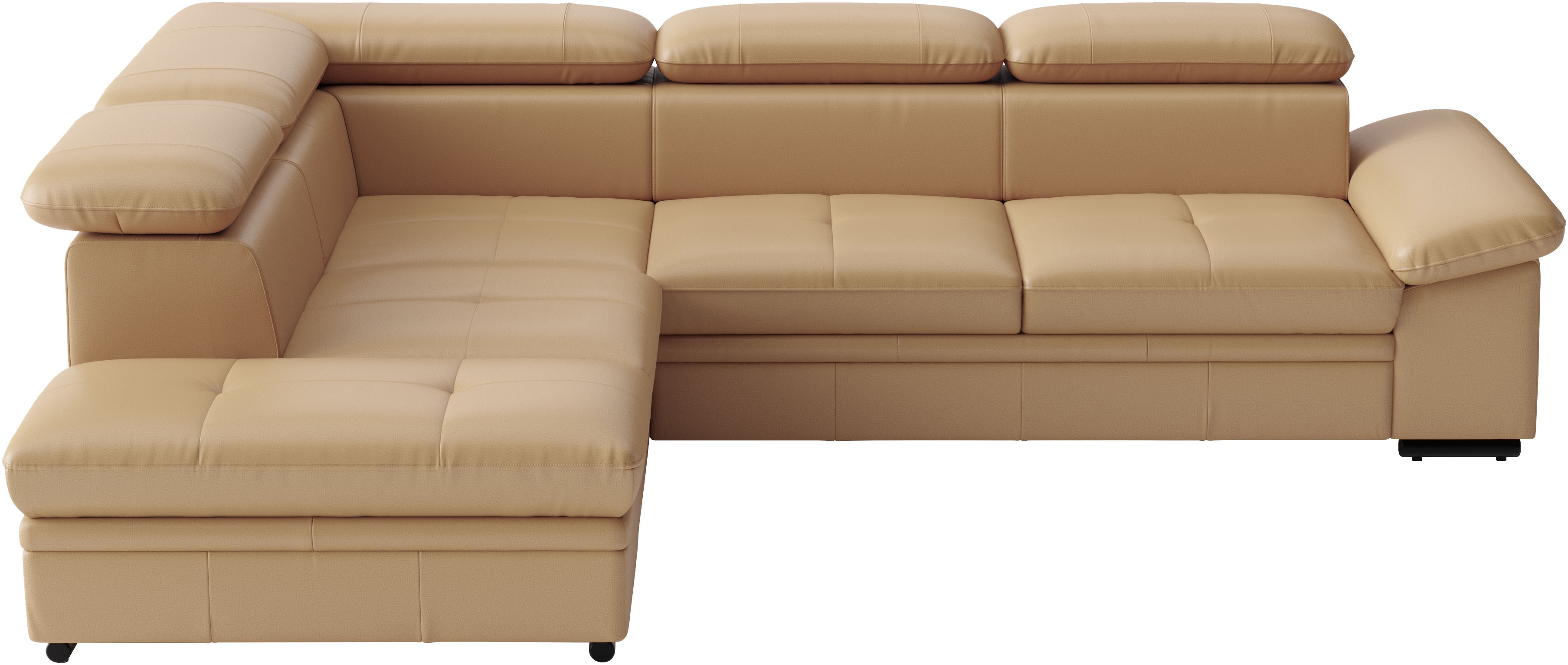 sit&more Ecksofa "Viola L-Form, B: 249 cm, Arm- & Kopfteilverstellung" optional mit Schlaffunktion