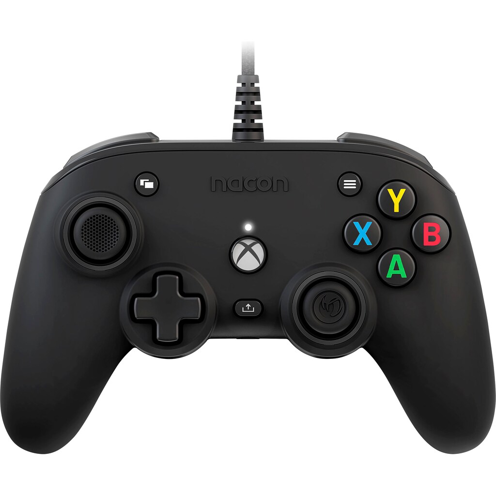 nacon Gaming-Controller »Nacon NA005189 Xbox Compact Controller PRO, kabelgebunden, USB«, schwarz