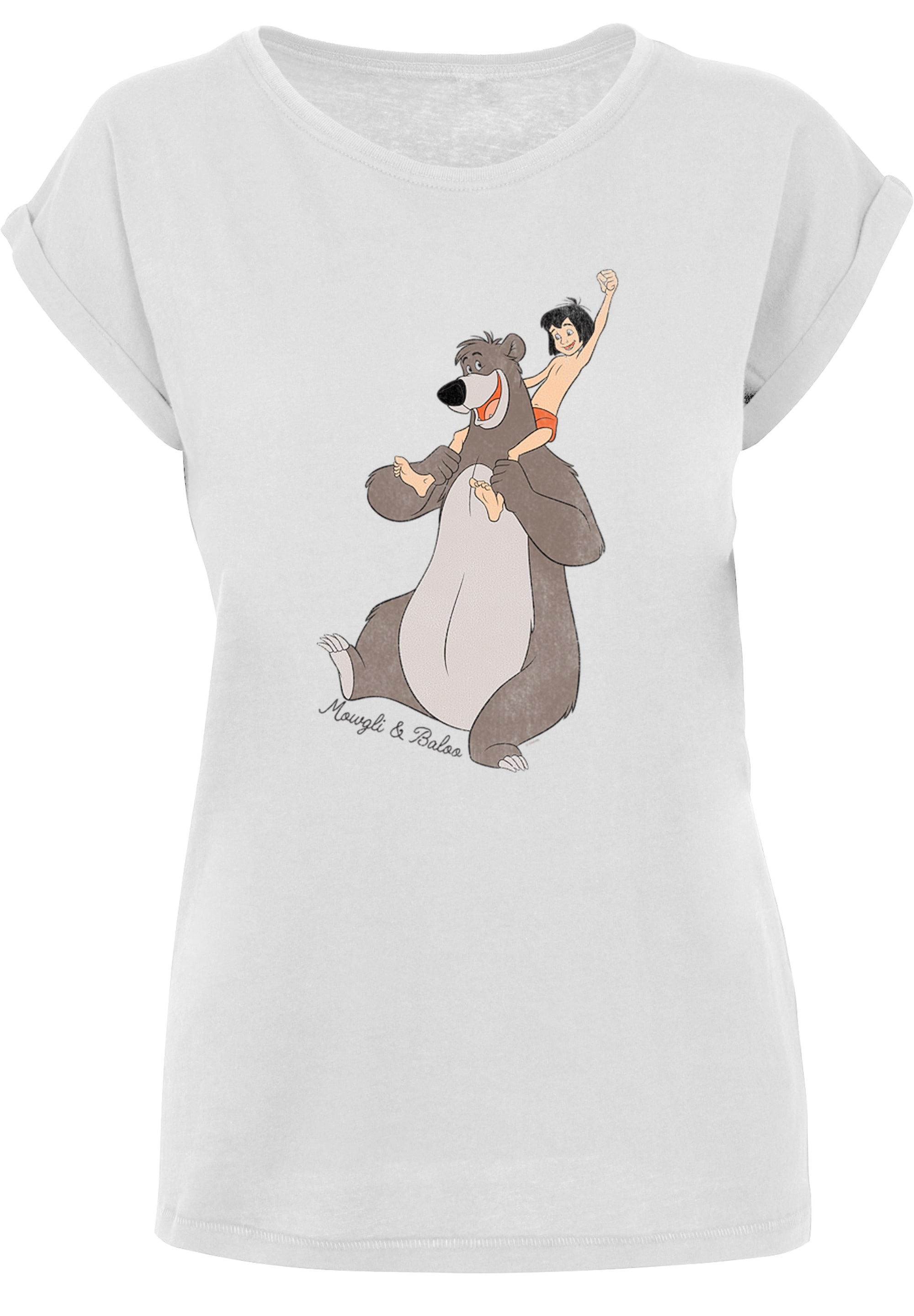 F4NT4STIC T-Shirt "Dschungelbuch Mogli und Balu", Print günstig online kaufen