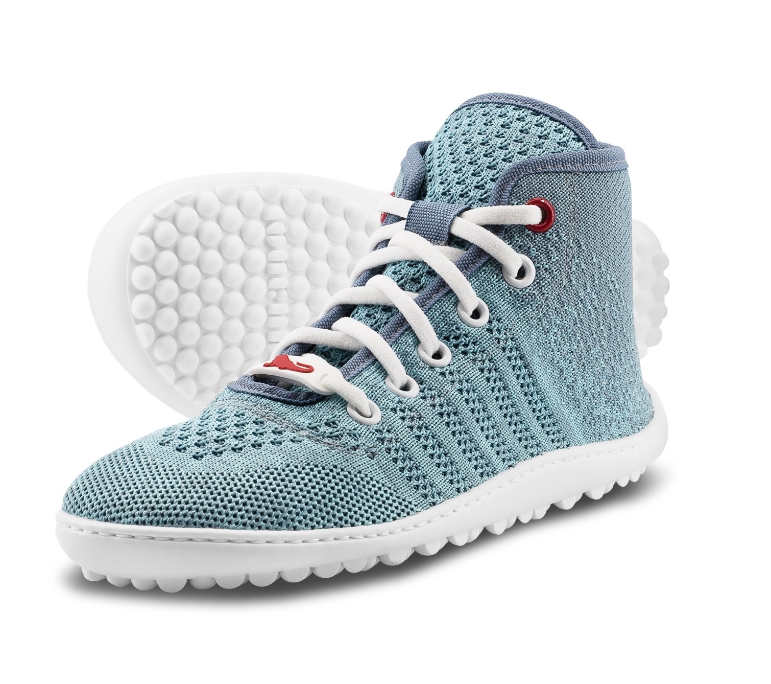Leguano Barfußschuh »leguanito go«, Schnürer, High-Top-Sneaker mit biegsamer LIFOLIT®Sohle