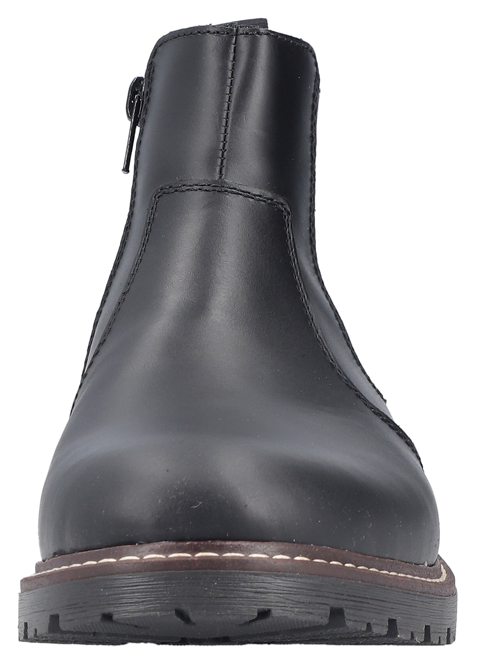 Rieker Chelseaboots, Stiefelette, Casual-Boots mit kontrastfarbener Rahmennaht