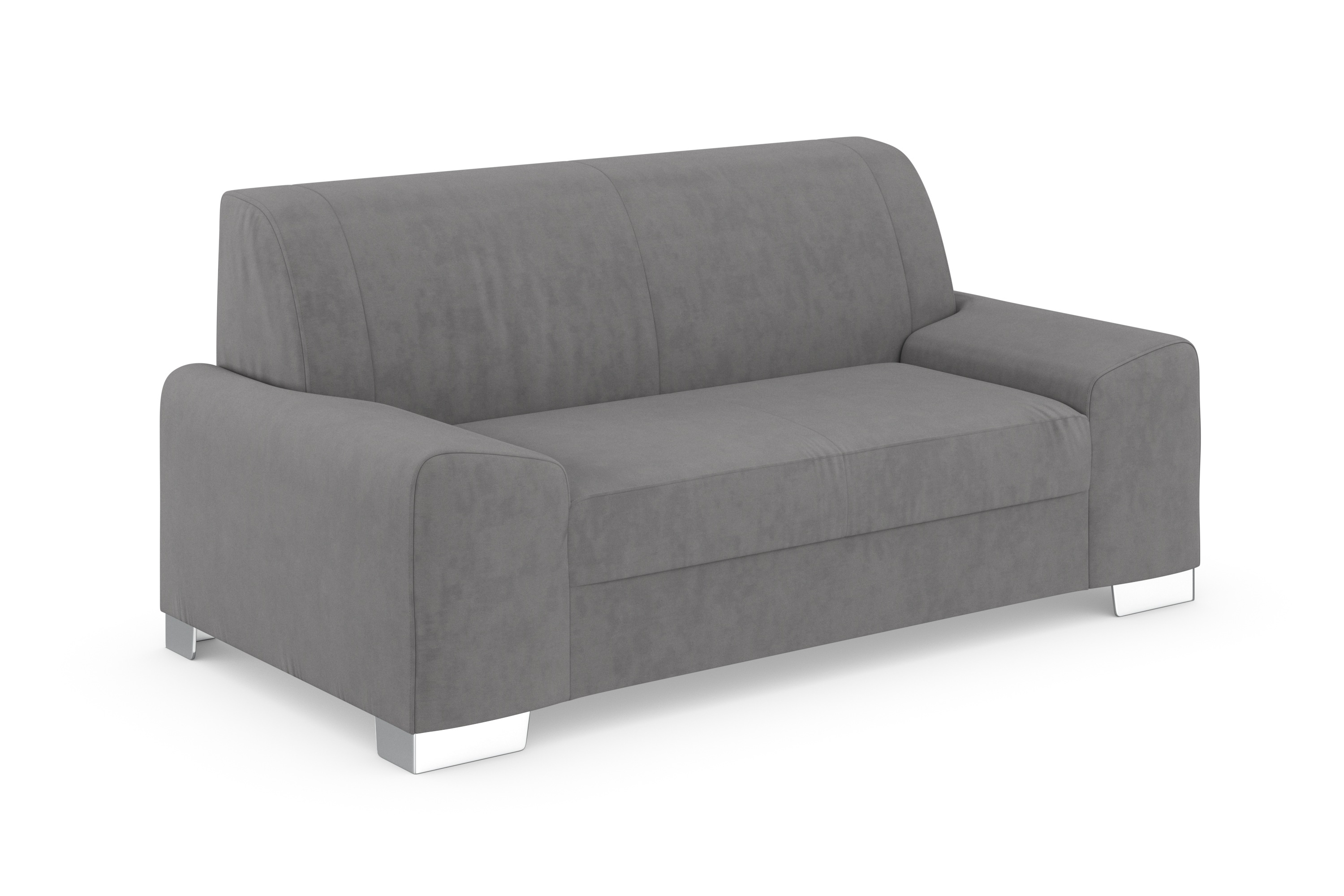 Thumbnail - DOMO collection 2-Sitzer "Anzio in kubischer Formensprache, flache Armlehnen, Breite 184cm" wahlweise mit Federkern