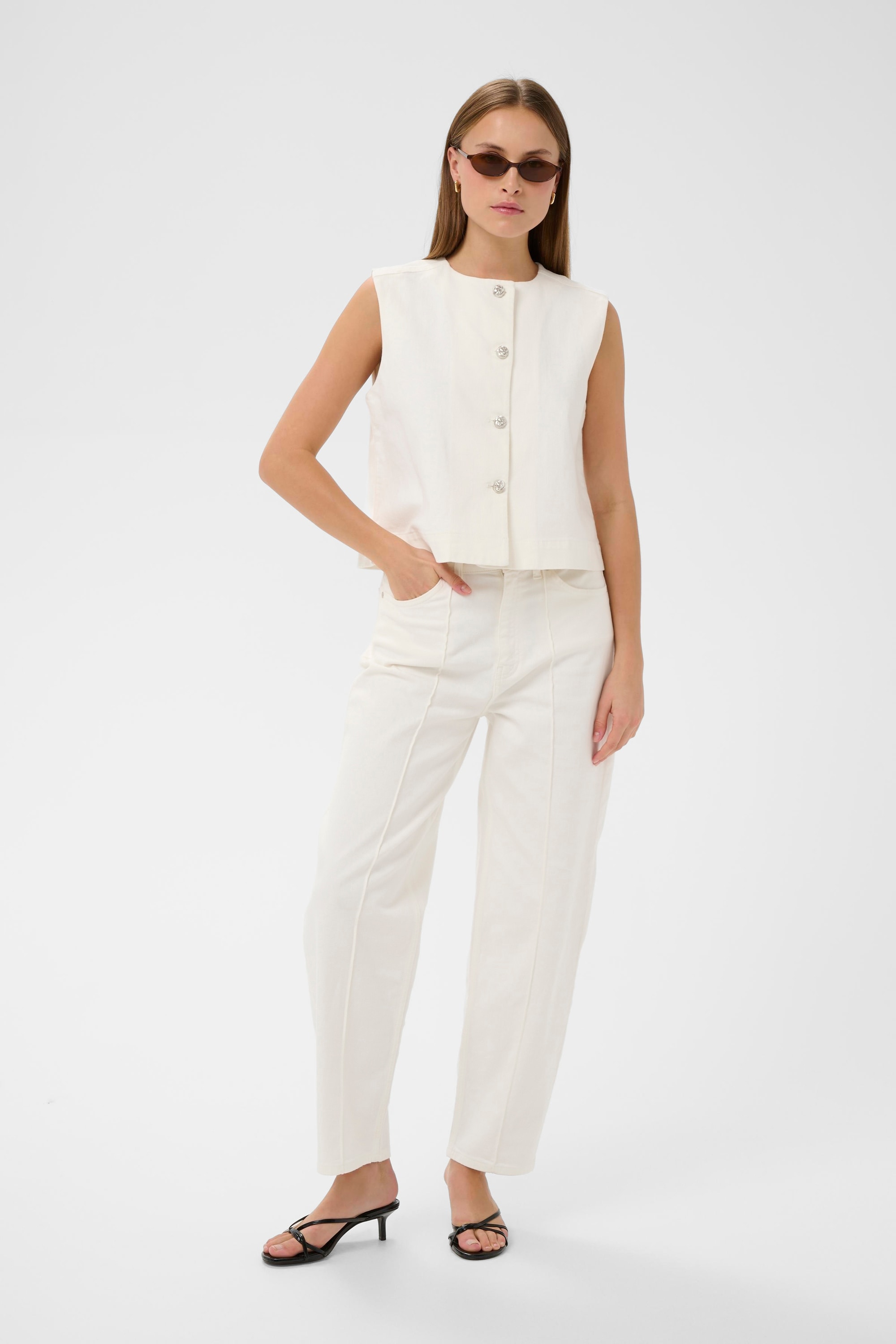 SOAKED IN LUXURY Anzugweste »Damen Weste SLRina«