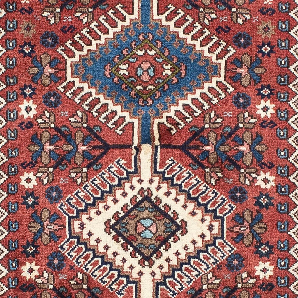 morgenland Hochflor-Läufer »Yalameh Medaillon Rosso chiaro 189 x 79 cm«, rechteckig