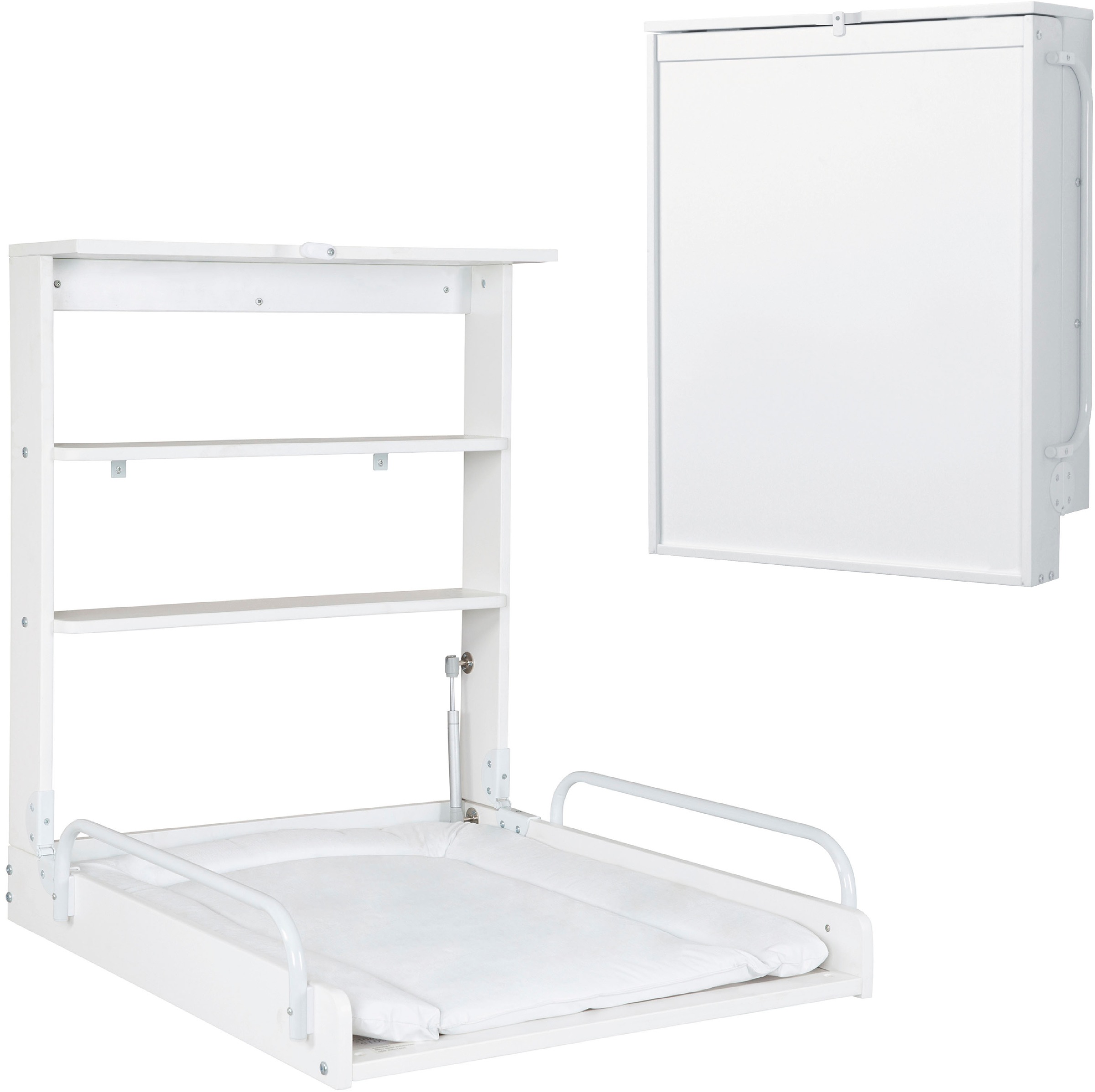 roba Wickelregal "Wandwickelregal klappbar, inkl. Wickelunterlage Vogeltanz günstig online kaufen