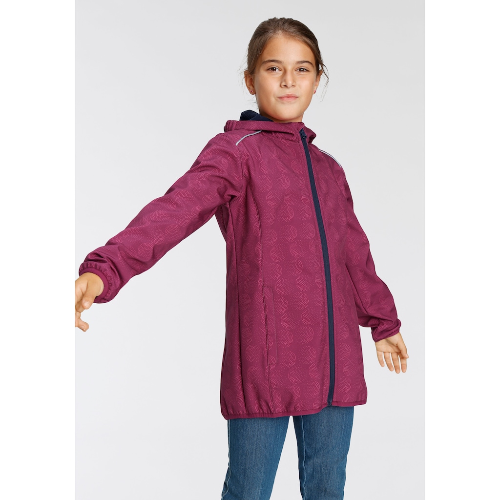 Scout Softshelljacke »SHIMMER«, mit Kapuze