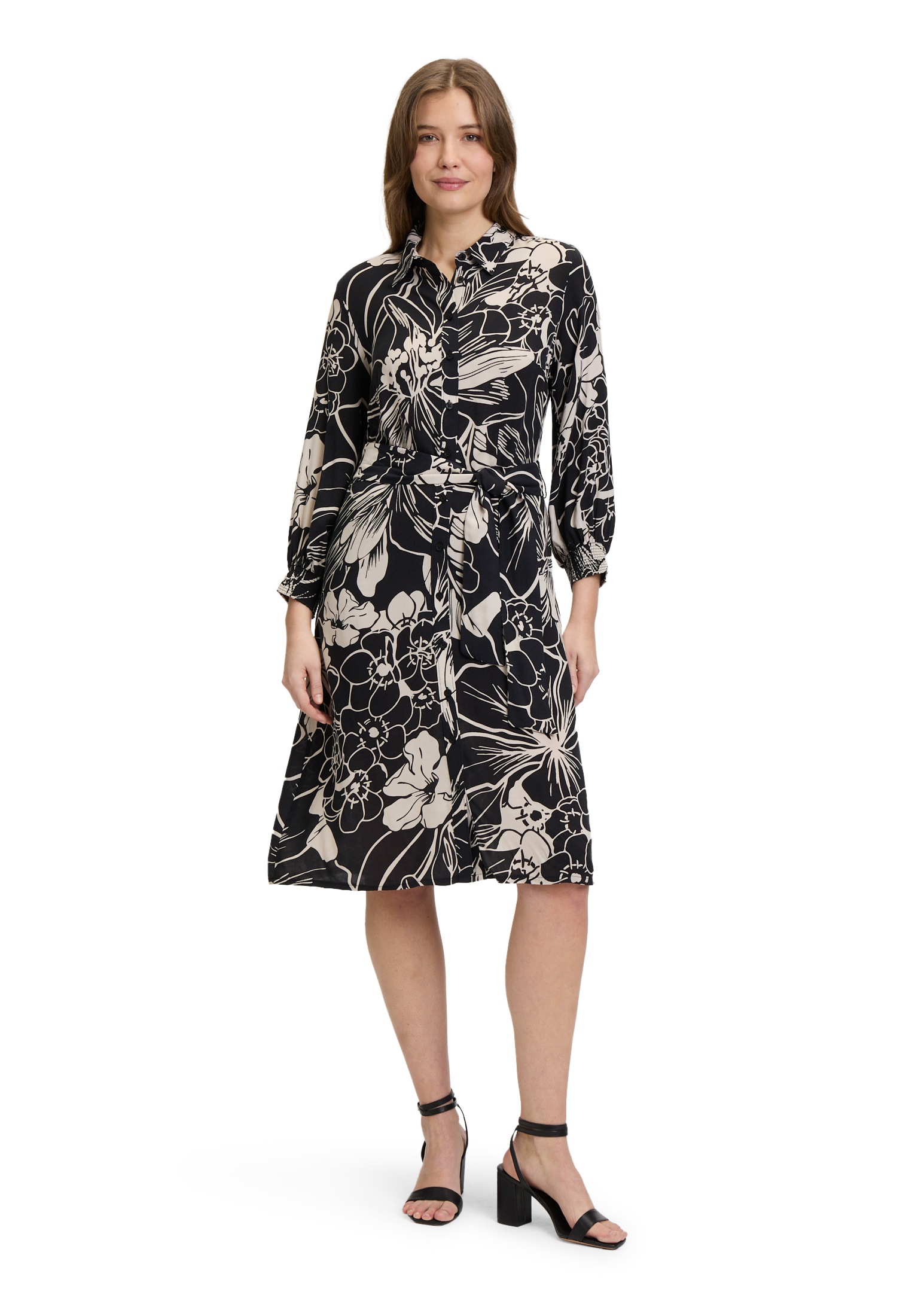 Betty Barclay Hemdblusenkleid »Betty Barclay Hemdblusenkleid mit Bindegürtel«, Form