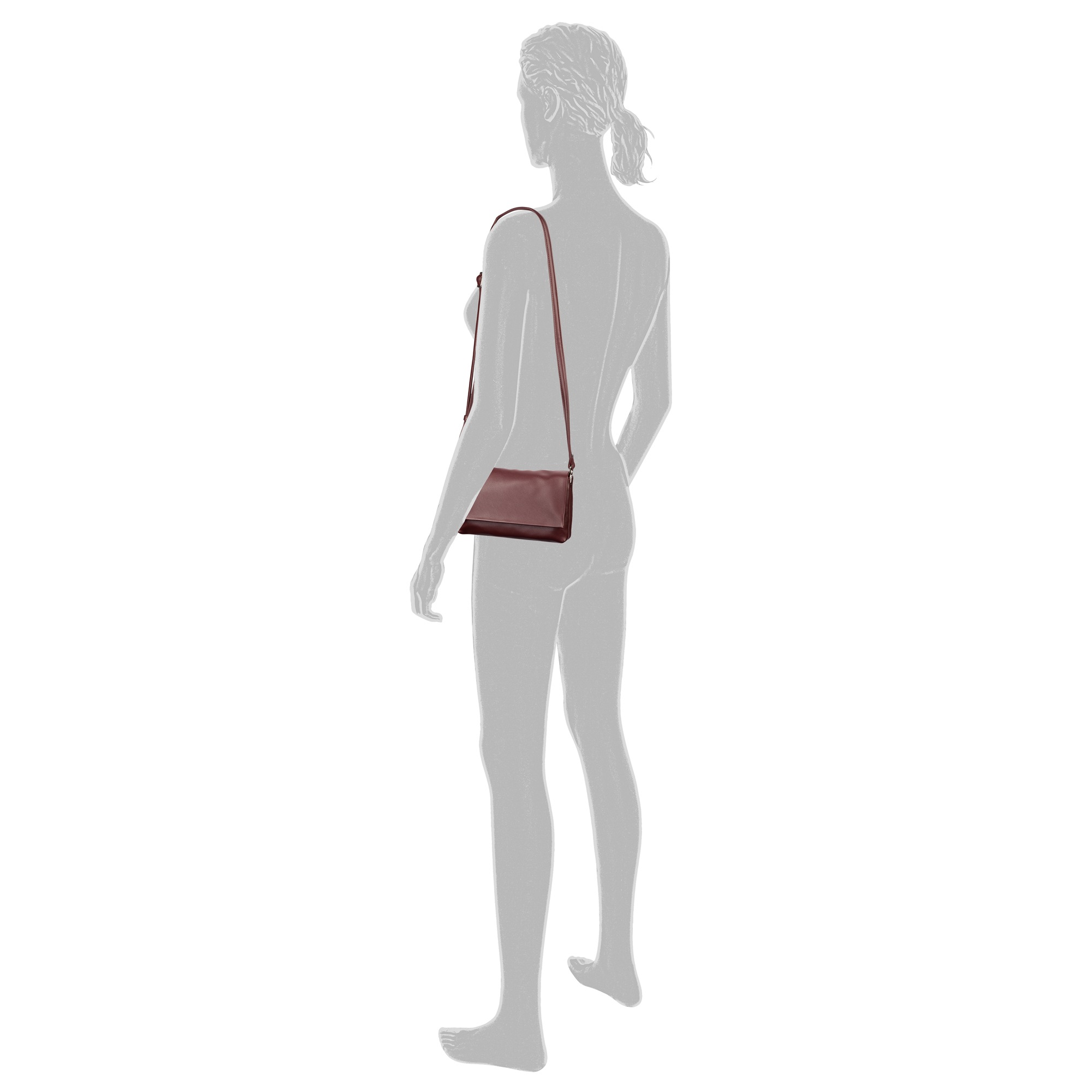 Gabor Abendtasche »Salara«, schlicht und funktional, mit 2 Kammern je nach Anlass variabel tragbar