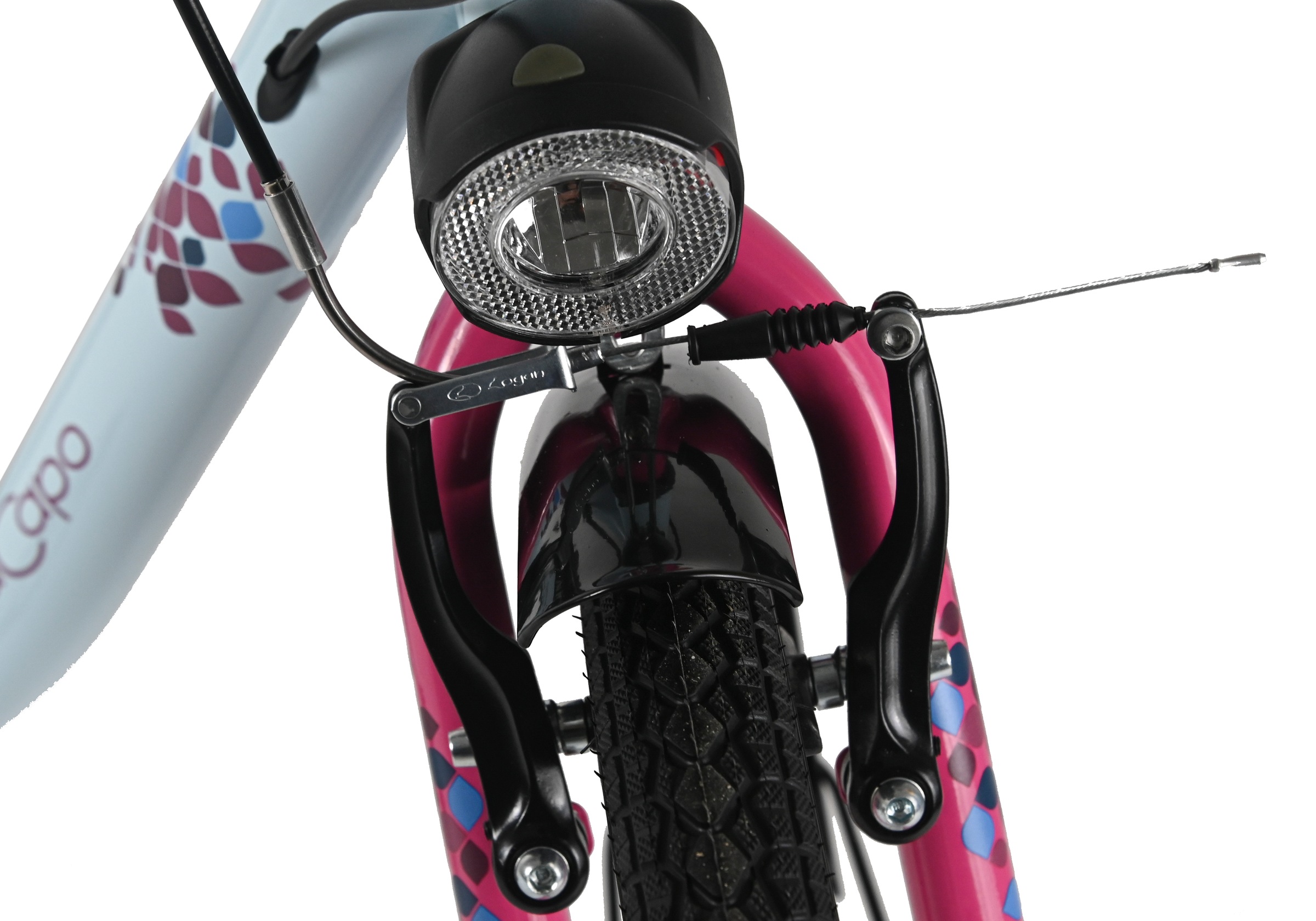 Dacapo Kinderfahrrad »24" Cindy Blau 7 Gänge RH 32 cm - Ab 8 Jahre« 7 Gang Kettenschaltung