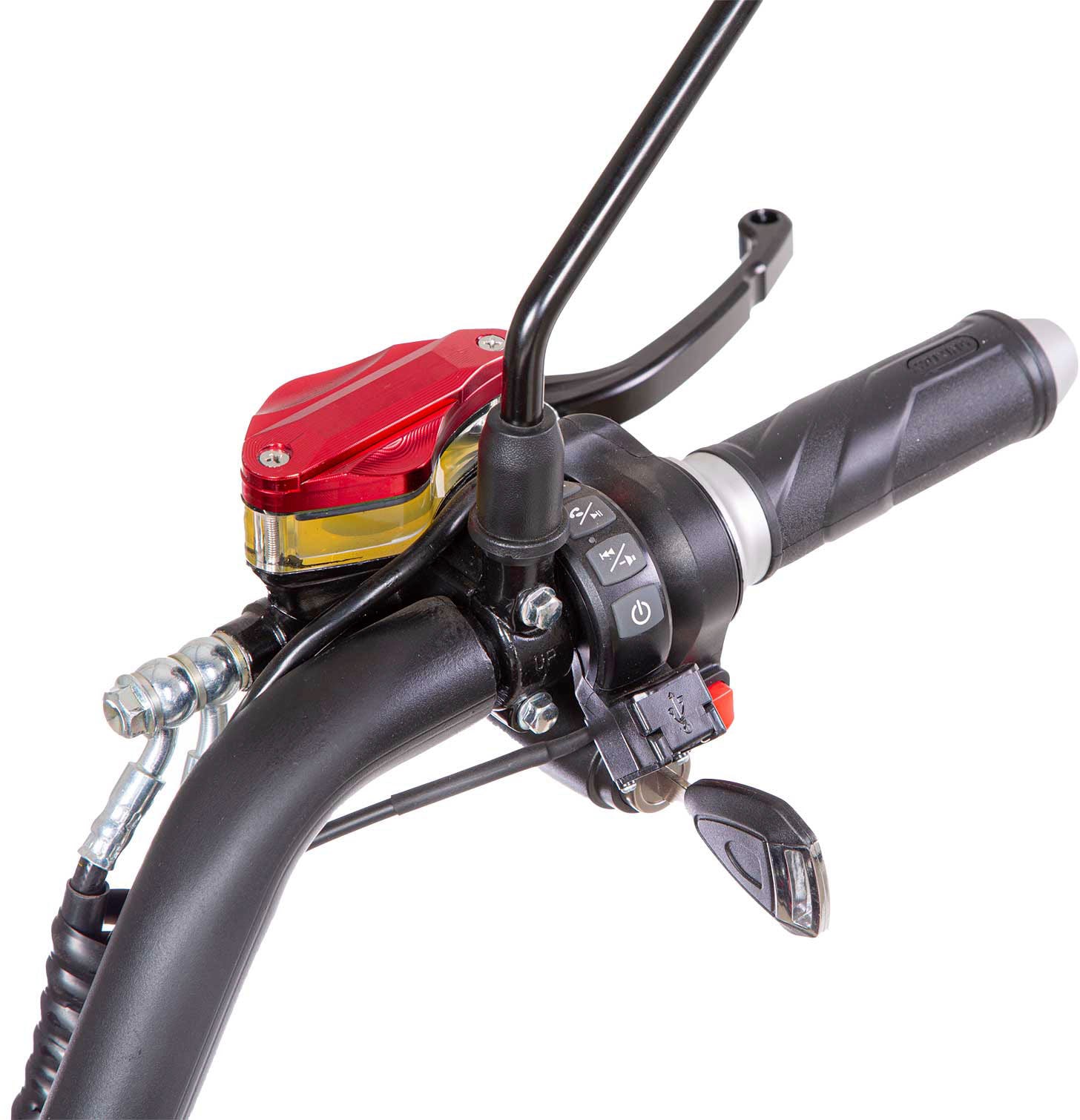 SXT Scooters E-Motorroller »Chopper XL PRO«, bis zu 80 km Reichweite, mit 30 Ah-Akku