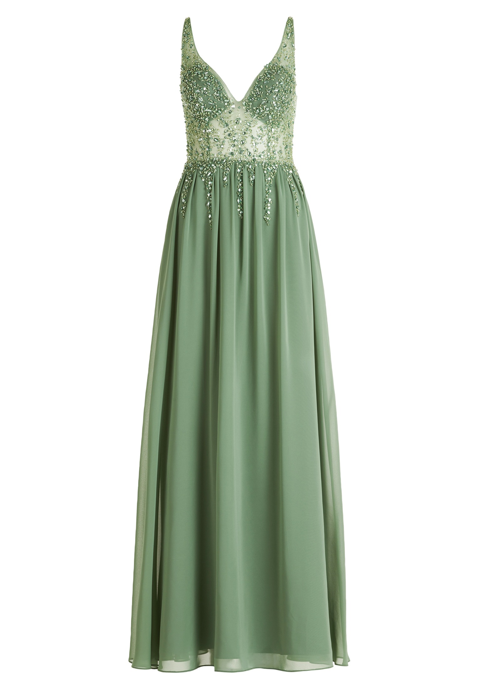 Vera Mont Abendkleid "Damen mit Stickerei" Ohne Tasche Glitzersteine günstig online kaufen