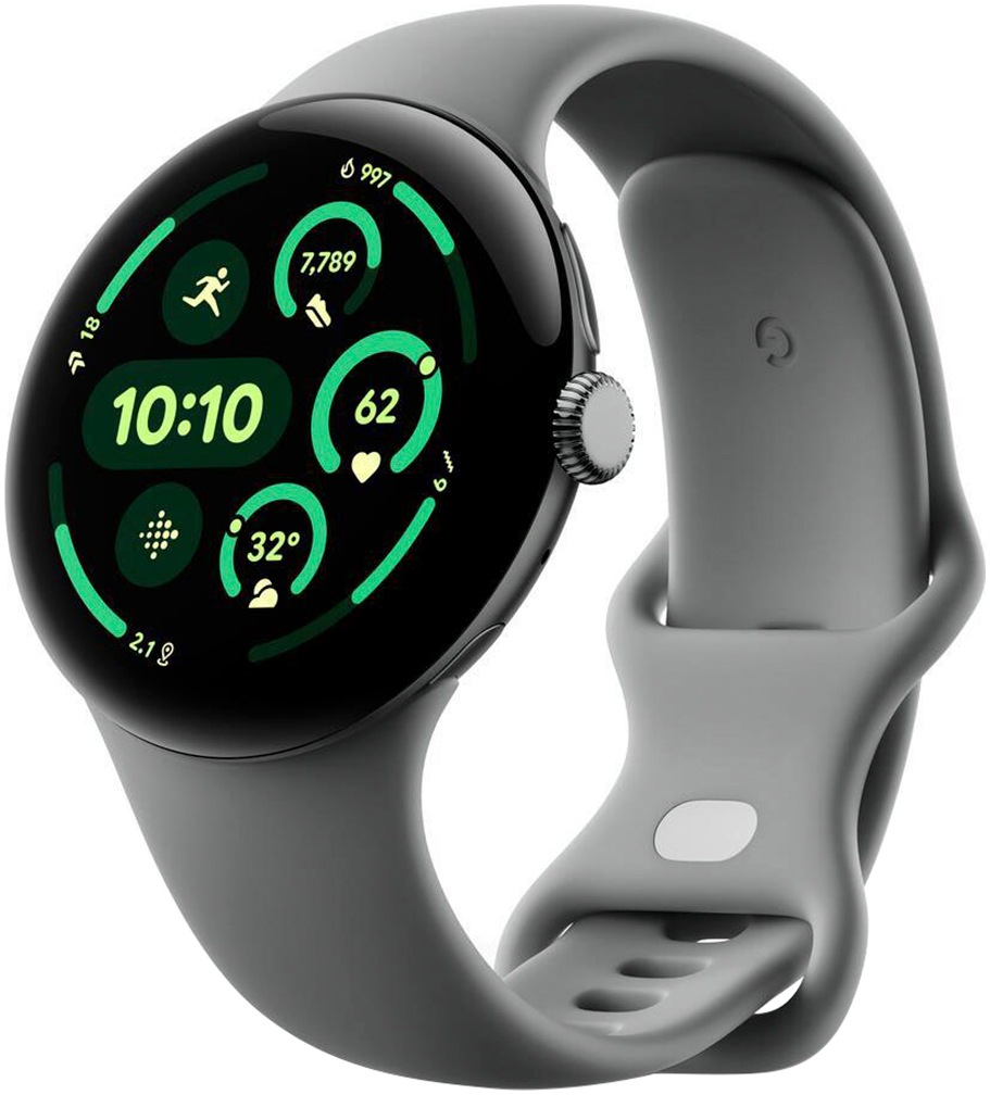 Google Smartwatch »Pixel Watch 3 45mm WIFI«, (4,5 cm / 1.77 Zoll), Watch OS 5, 32 GB,)