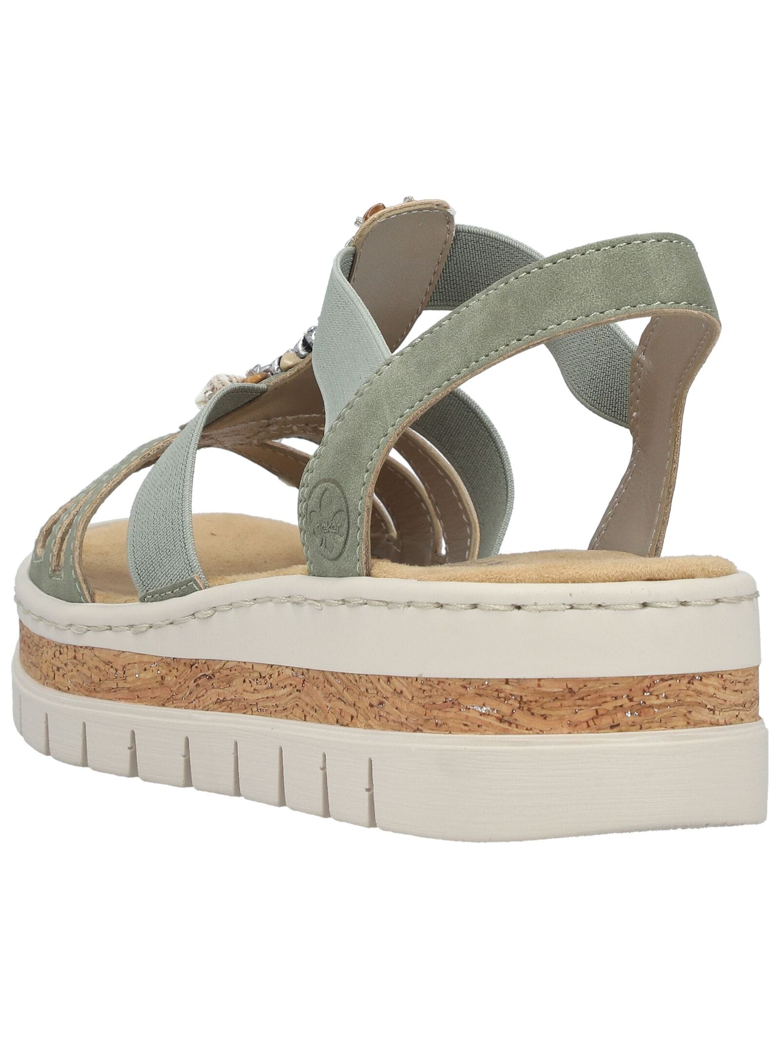 Rieker Plateausandaletten »Rieker Sandalen Lederimitat«