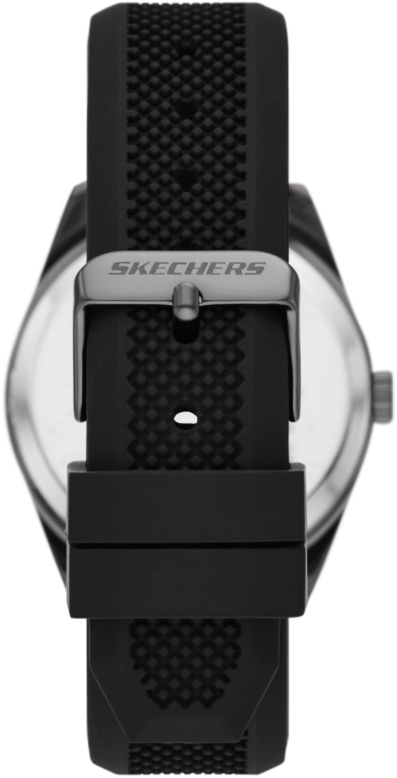 Skechers Quarzuhr »SPORT BEZEL SET, SR9082«, (Set, 5 tlg., mit 4 dazu passenden Schmuckarmbändern), Armbanduhr, Herrenuhr, ideal auch als Geschenk, analog