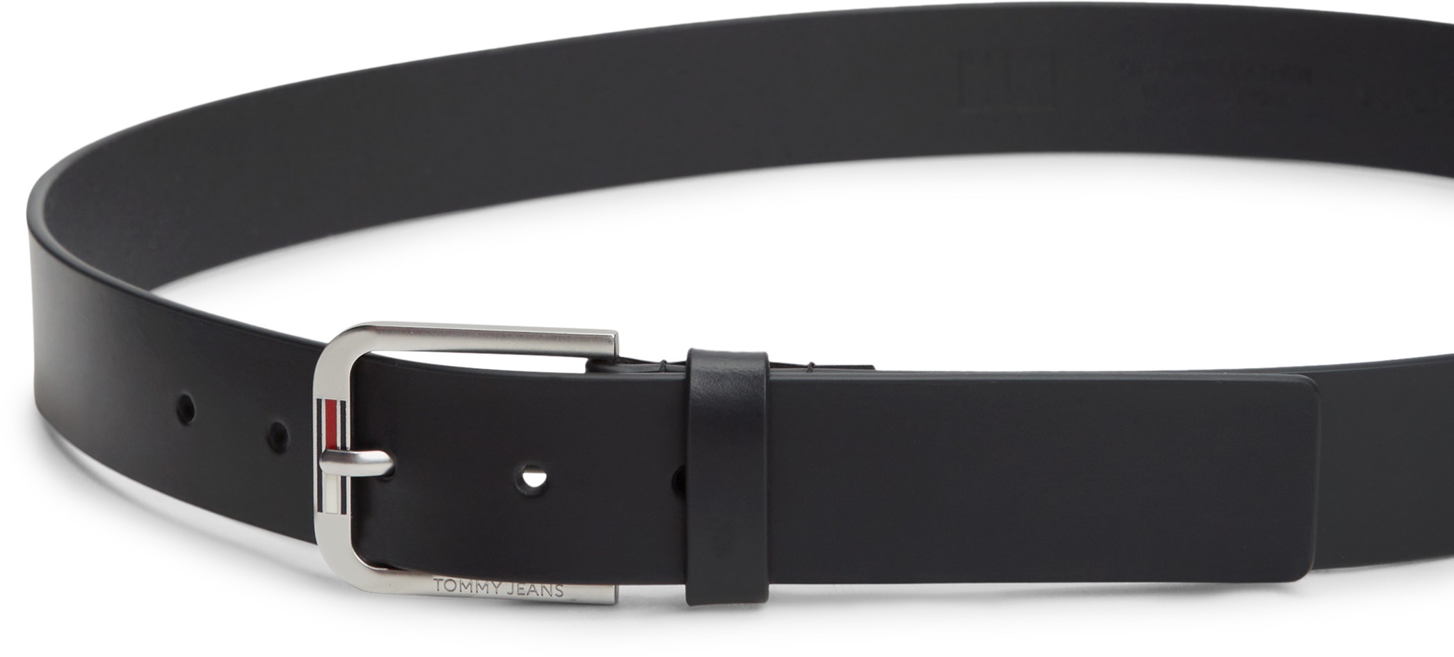 Tommy Jeans Ledergürtel »TJM AUSTIN«, 3,5 cm, glattes Finish, quadratische Schnalle
