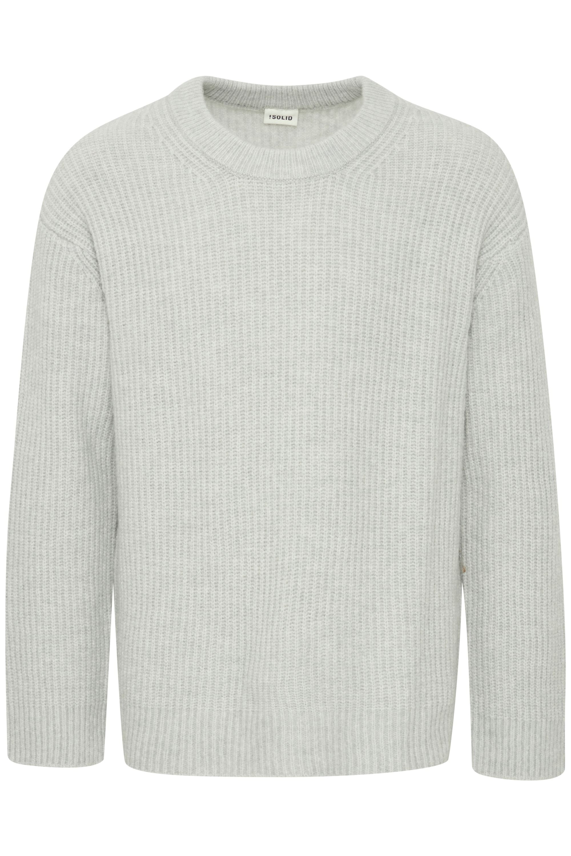 Solid Strickfleece-Pullover "Strickpullover SDNOHI" günstig online kaufen