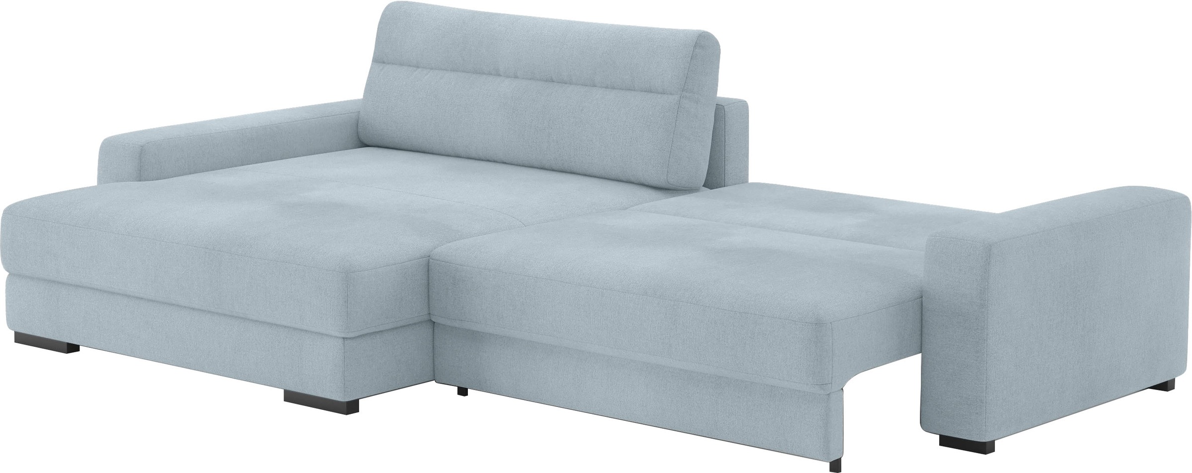 Mr. Couch Ecksofa »Marcello DuraFlex L-Form«, EasyBett, Bettkasten, Kaltschaumpolsterung, bis 140 kg belastbar