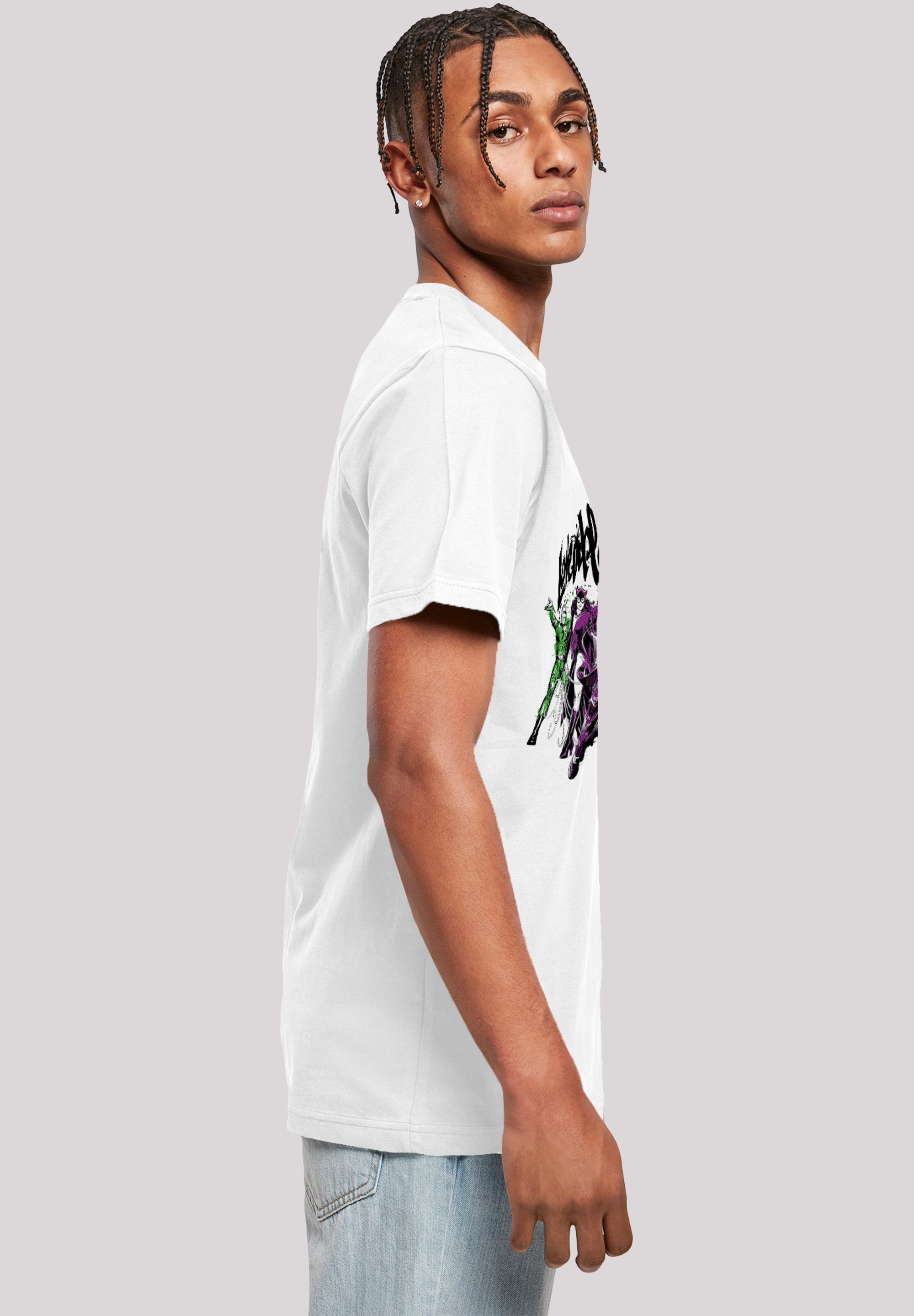 F4NT4STIC T-Shirt »DC Comics Batman Loveable Rogues«, Herren,Premium Merch,Regular-Fit,Basic,Bedruckt