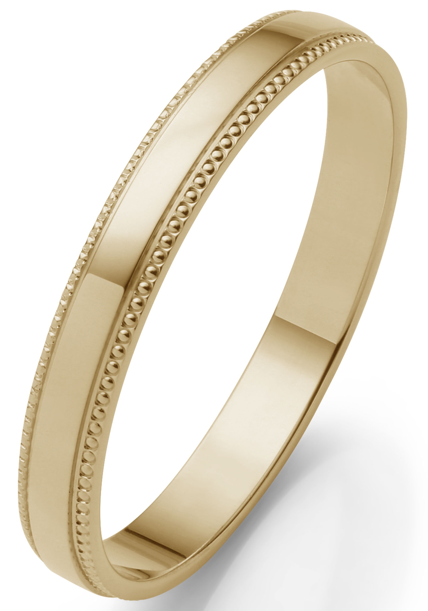 Firetti Trauring »Schmuck Geschenk Gold 375 Hochzeit Ehering "LIEBE"«, Made in Germany, wahlweise mit oder ohne Brillant