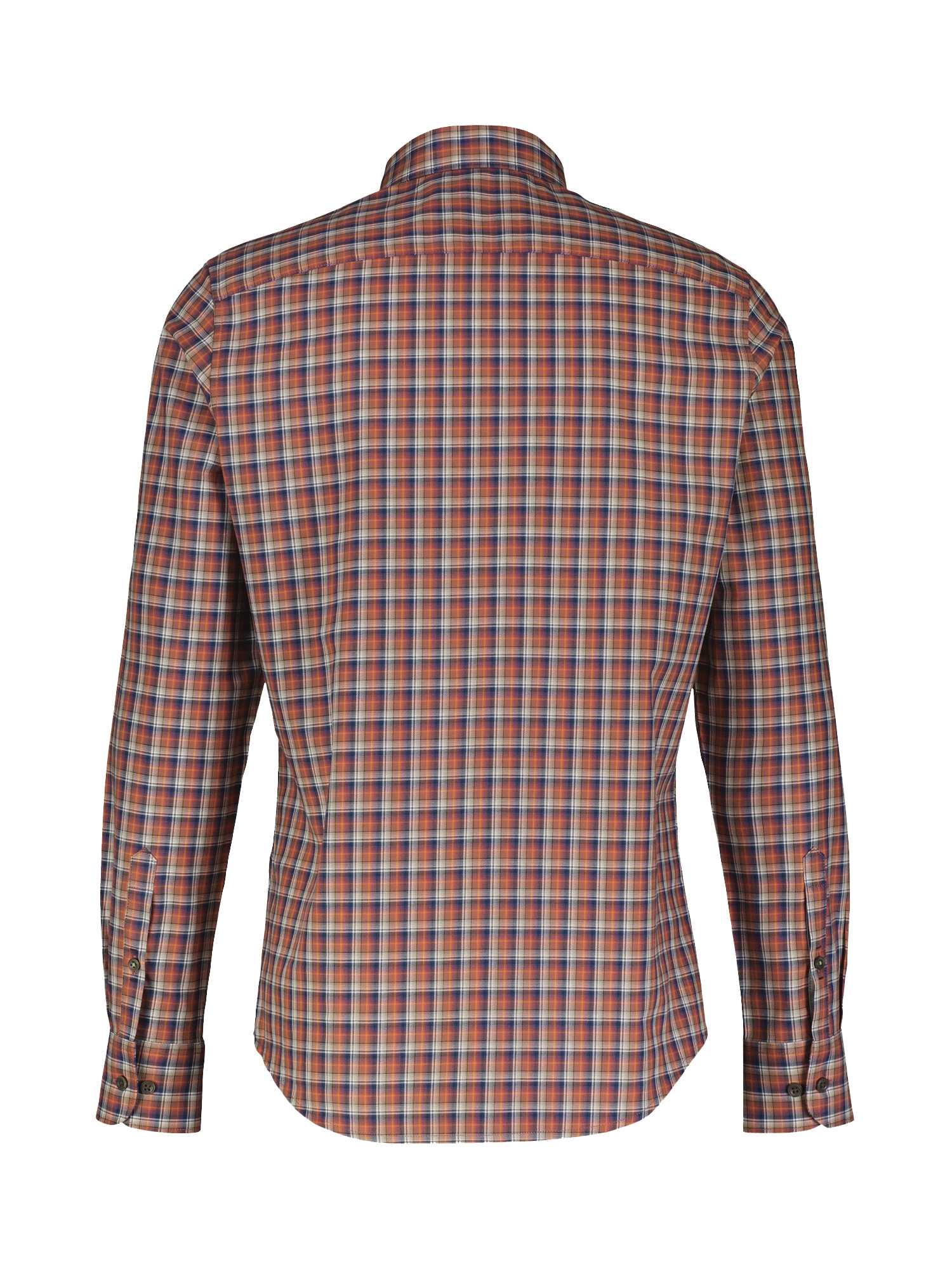 LERROS Karohemd »LERROS Kariertes Herrenhemd mit Button-down-Kragen«