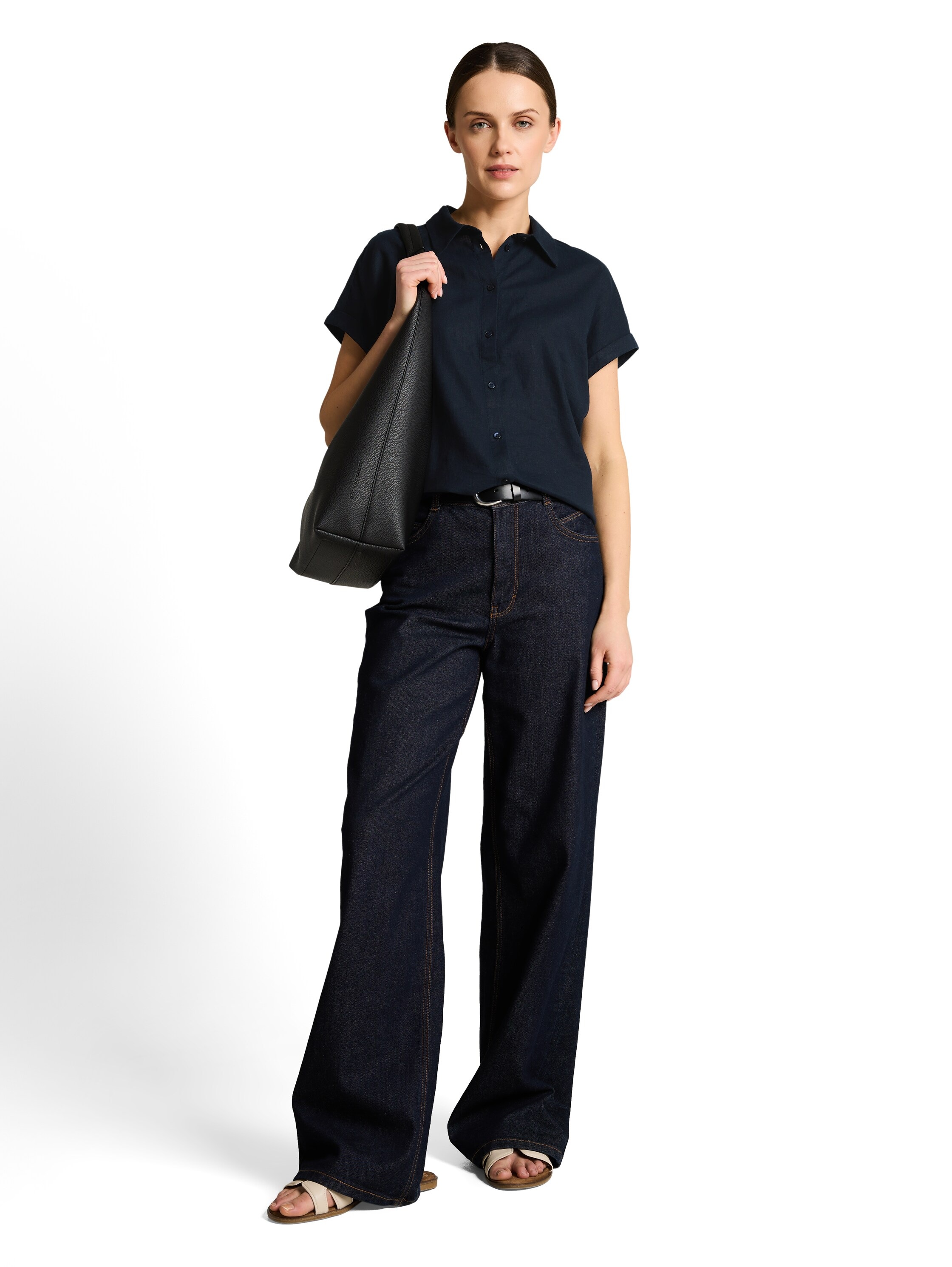 Chemise Tom Tailor Femme Bleu Sky Captain 36 3