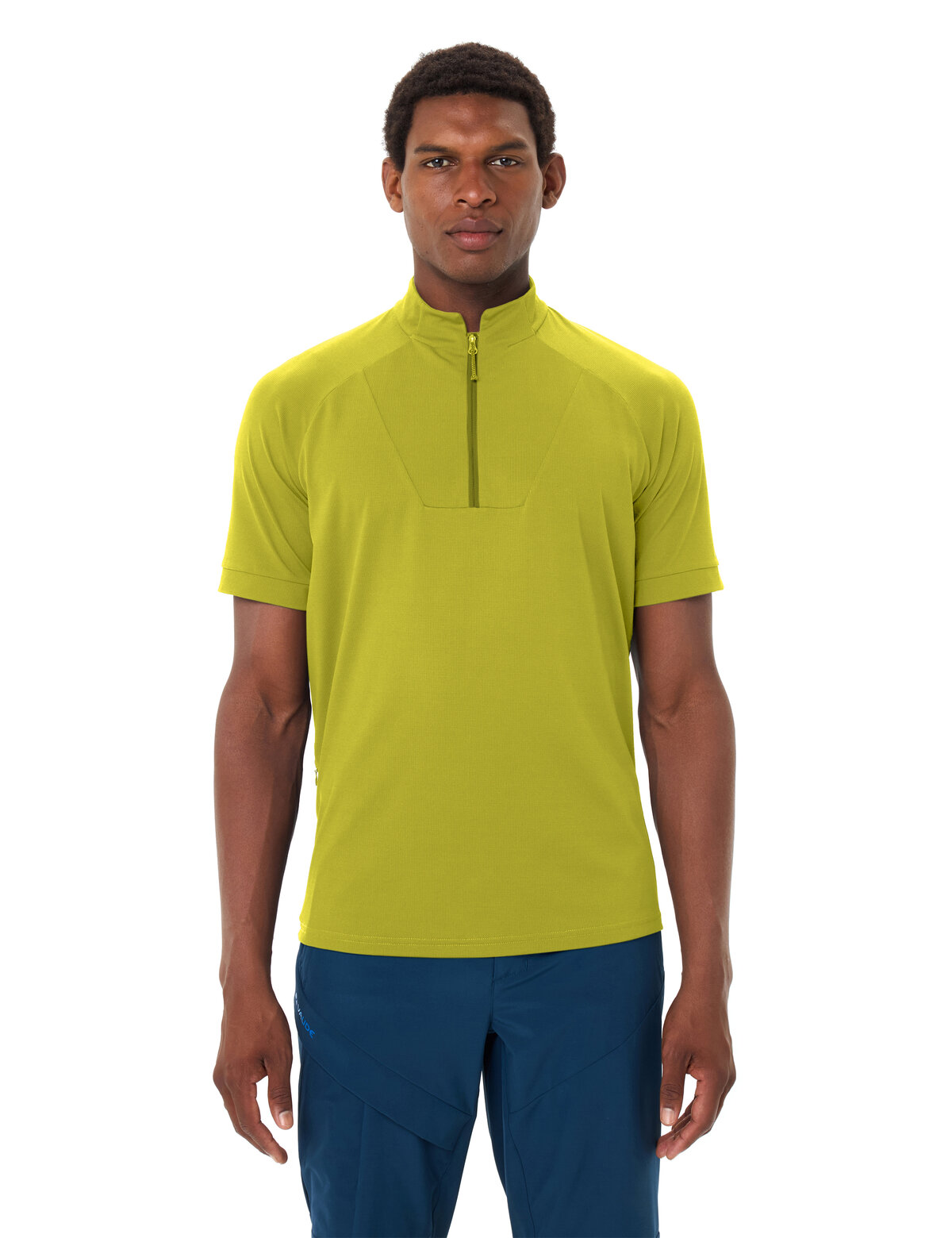 VAUDE Radtrikot "Mens Adlux HZ Shirt" für Radfahren, für Erwachsene, für sportliche Aktivitäten