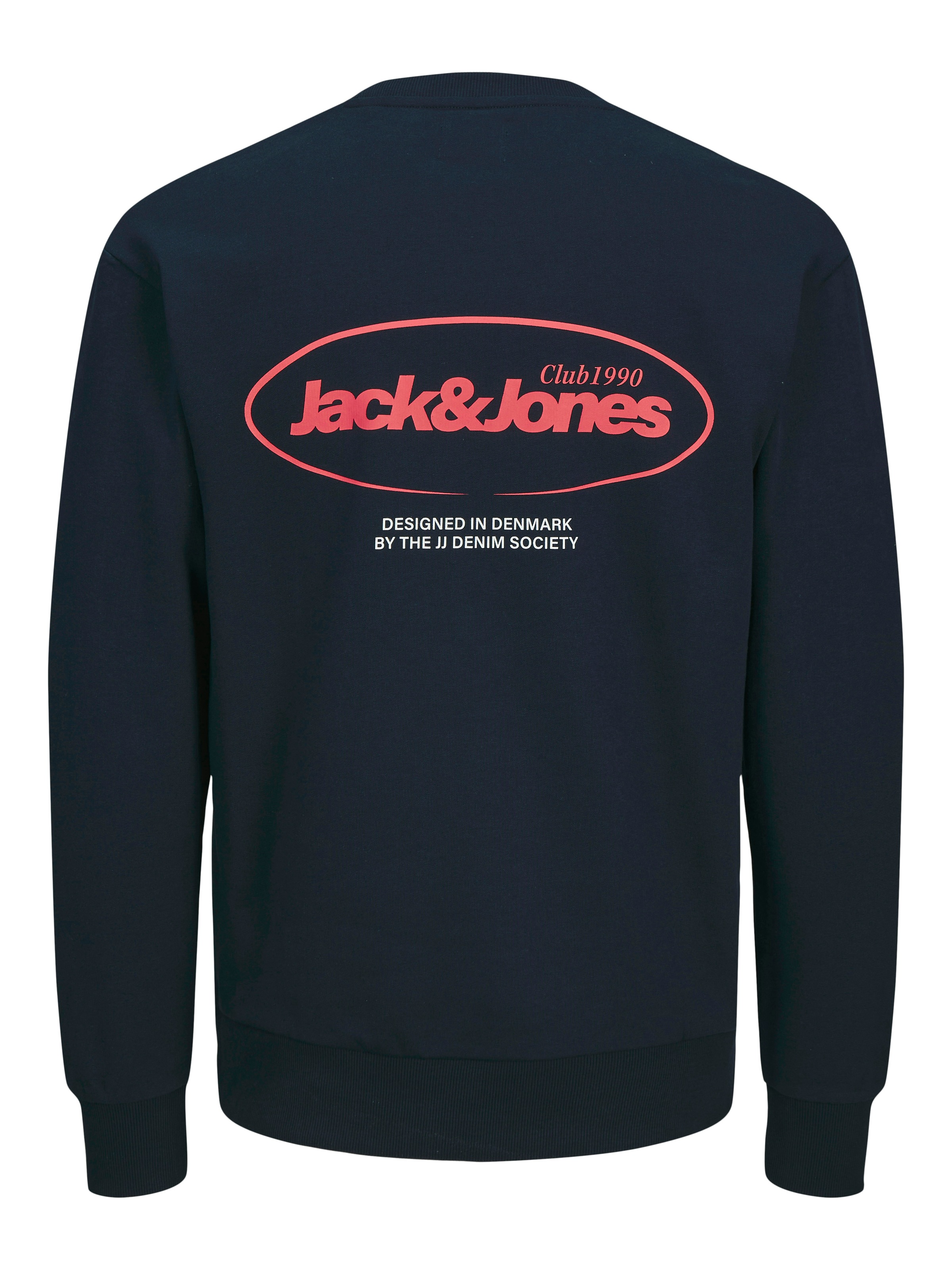 Jack & Jones Sweatshirt »JJEBRADLEY GRAPHIC SWEAT CREW NOOS«, mit Front und Back Print