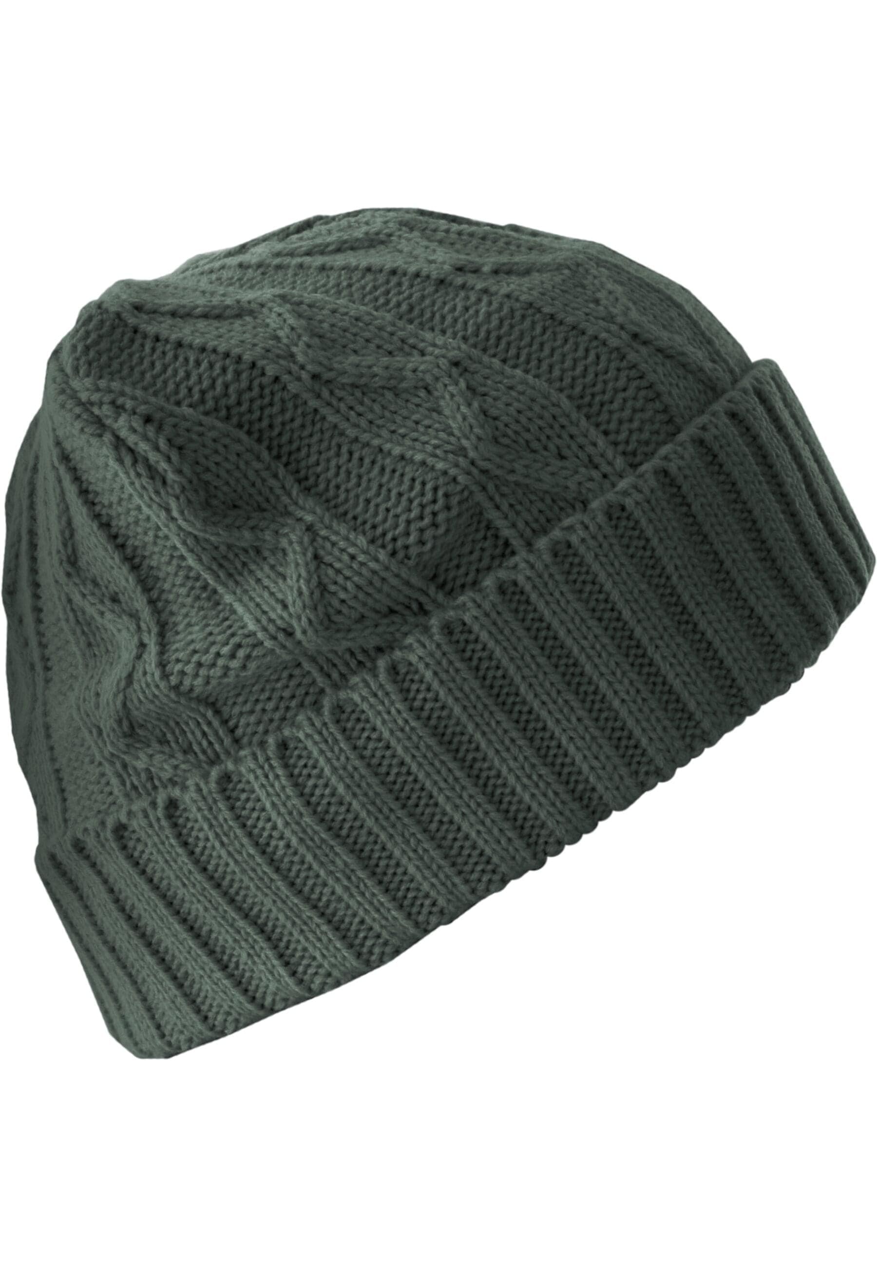 MSTRDS Beanie »MSTRDS Unisex Beanie Cable Flap«, (1 St.)