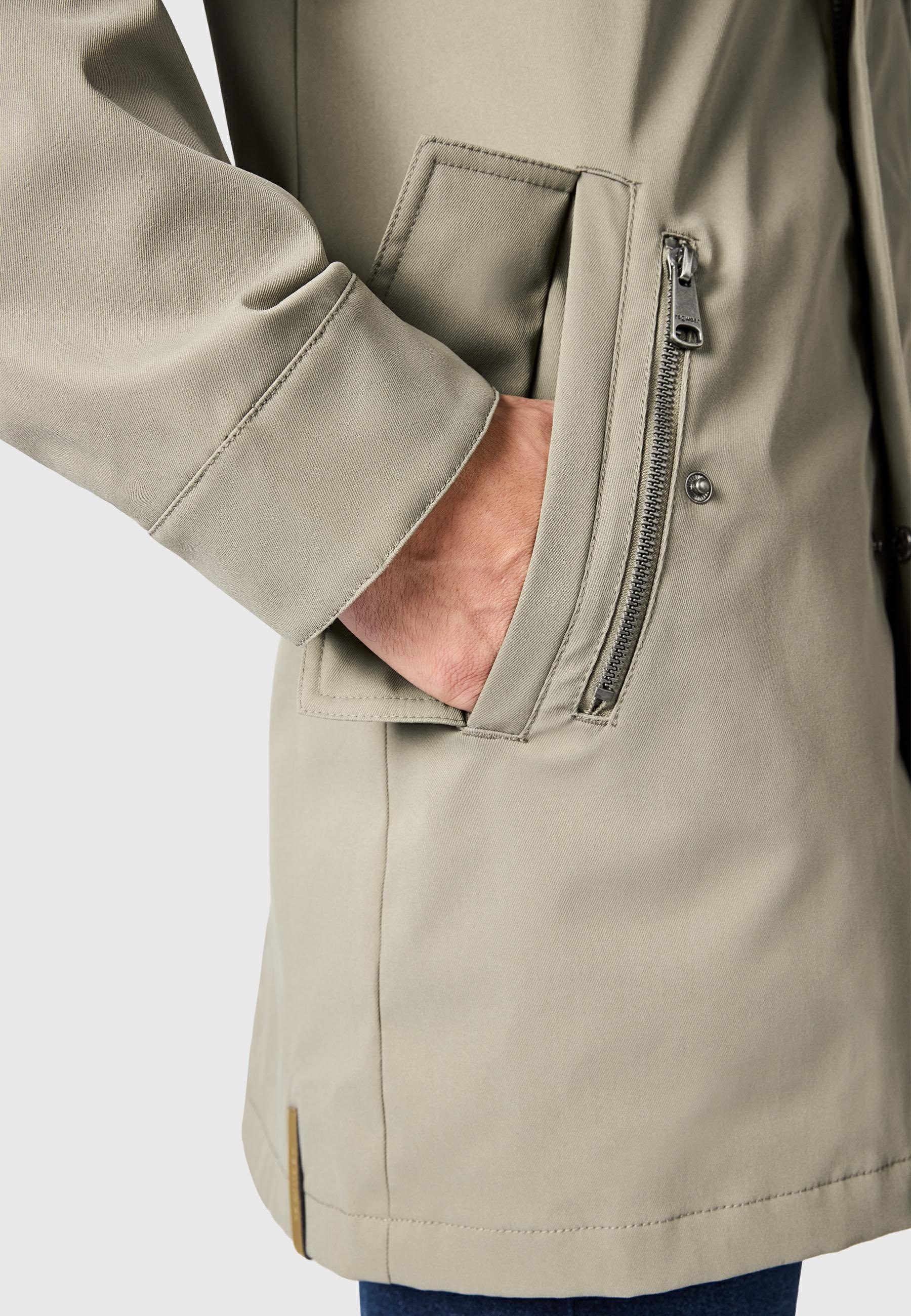 Ragwear Funktionsmantel »Mr Smithem Twill YOUMODO« Funktioneller Übergangsmantel mit Kapuze
