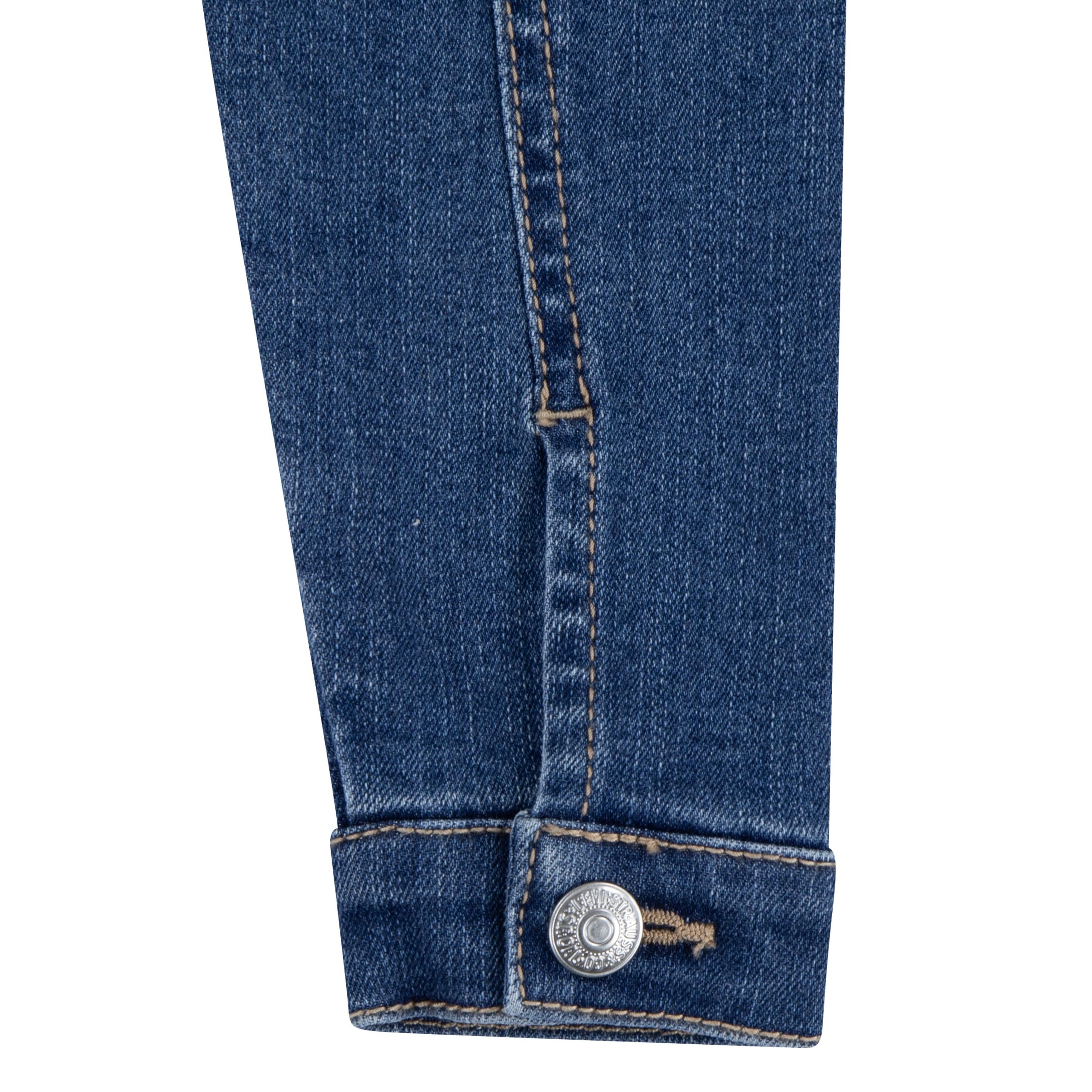 Shirt, Hose & Jäckchen LEVI'S KIDS "LVG 3PC SHERPA TRUCKER & JEAN", Mädchen, Gr. 24M (92), lotus, Denim/Jeans, Obermaterial: 54% Baumwolle, 27% Polyester, 17% Viskose, 2% Elasthan. Obermaterial 2: 60% Baumwolle, 40% Polyester, KOB Set-Artikel, im Jeans-Lo 3