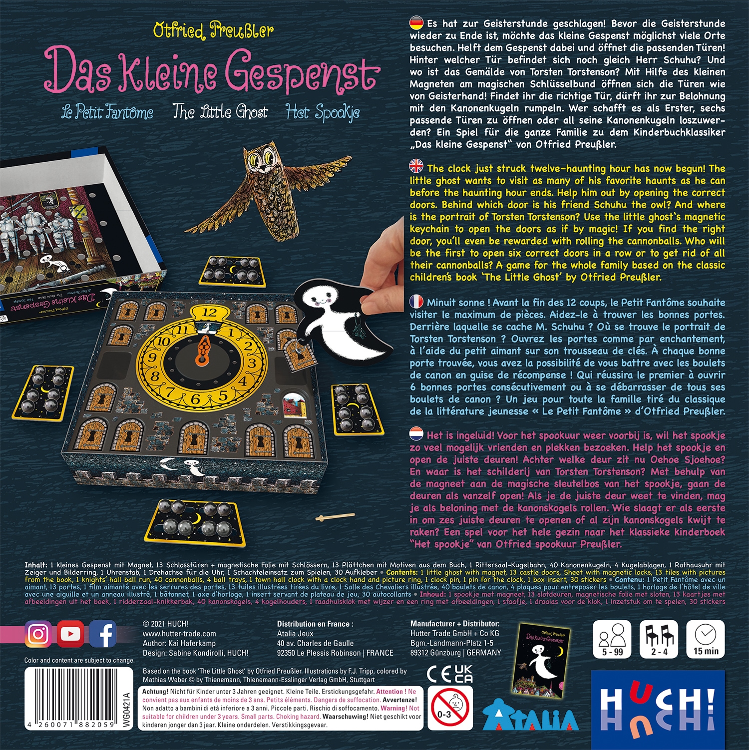 HUCH! Spiel »Das kleine Gespenst«