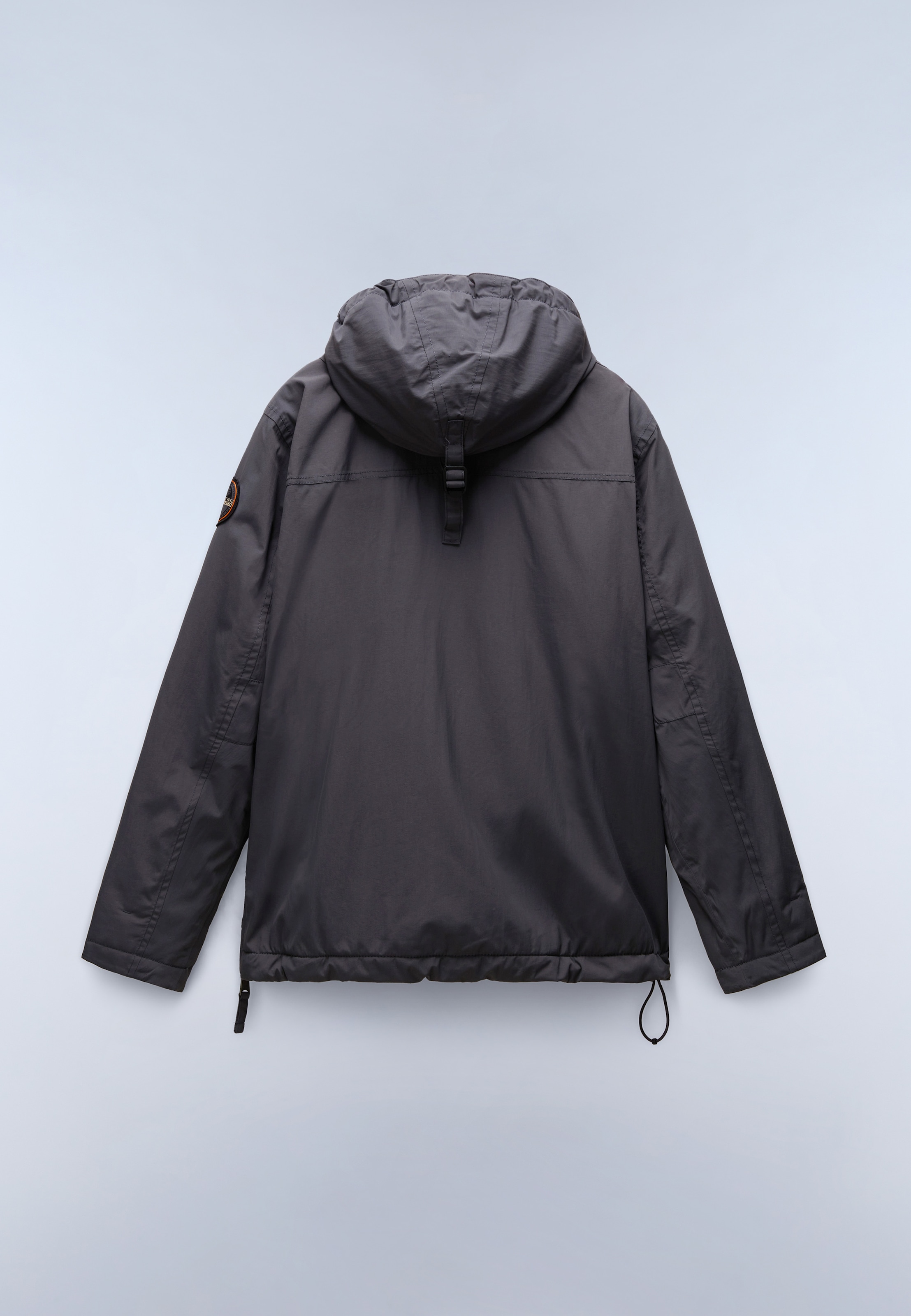 Napapijri Anorak »RAINFOREST WINTER 3 DARK GREY SOLID« mit unifarbenem Design, sportliche Silhouette