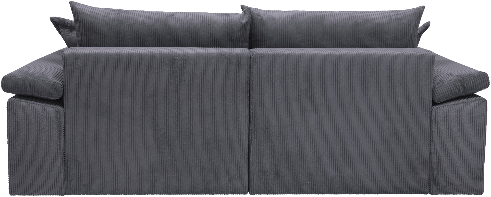 OTTO home Big-Sofa »Soft&Cosy Pik XL, B: 246 cm, Mega Sofa in Cord« Lounge-Komfort mit edler Sitzsteppung, Federkern