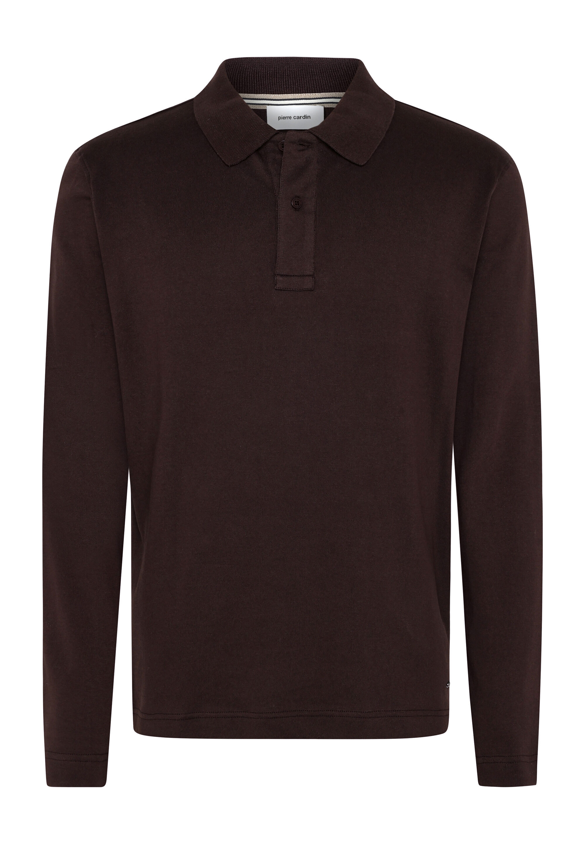 Pierre Cardin T-Shirt "Pierre Cardin Poloshirt" mit Knopfleiste